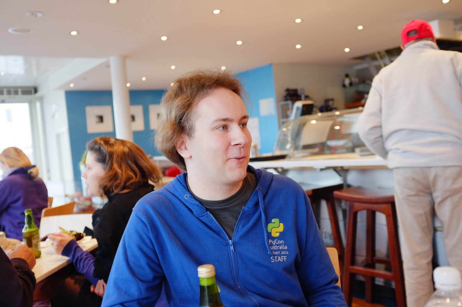 Casual Café Conversation