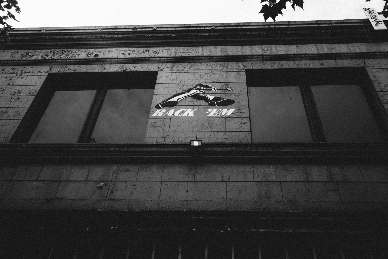 Urban Echoes in Monochrome