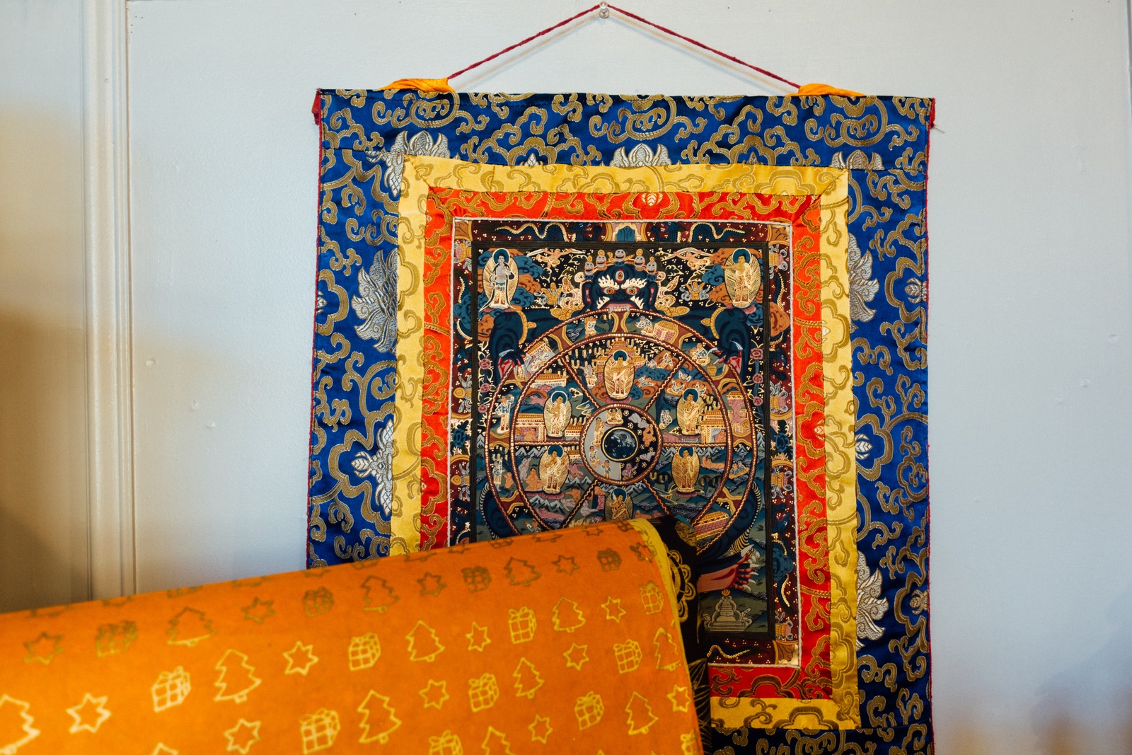 Vibrant Tapestry Display