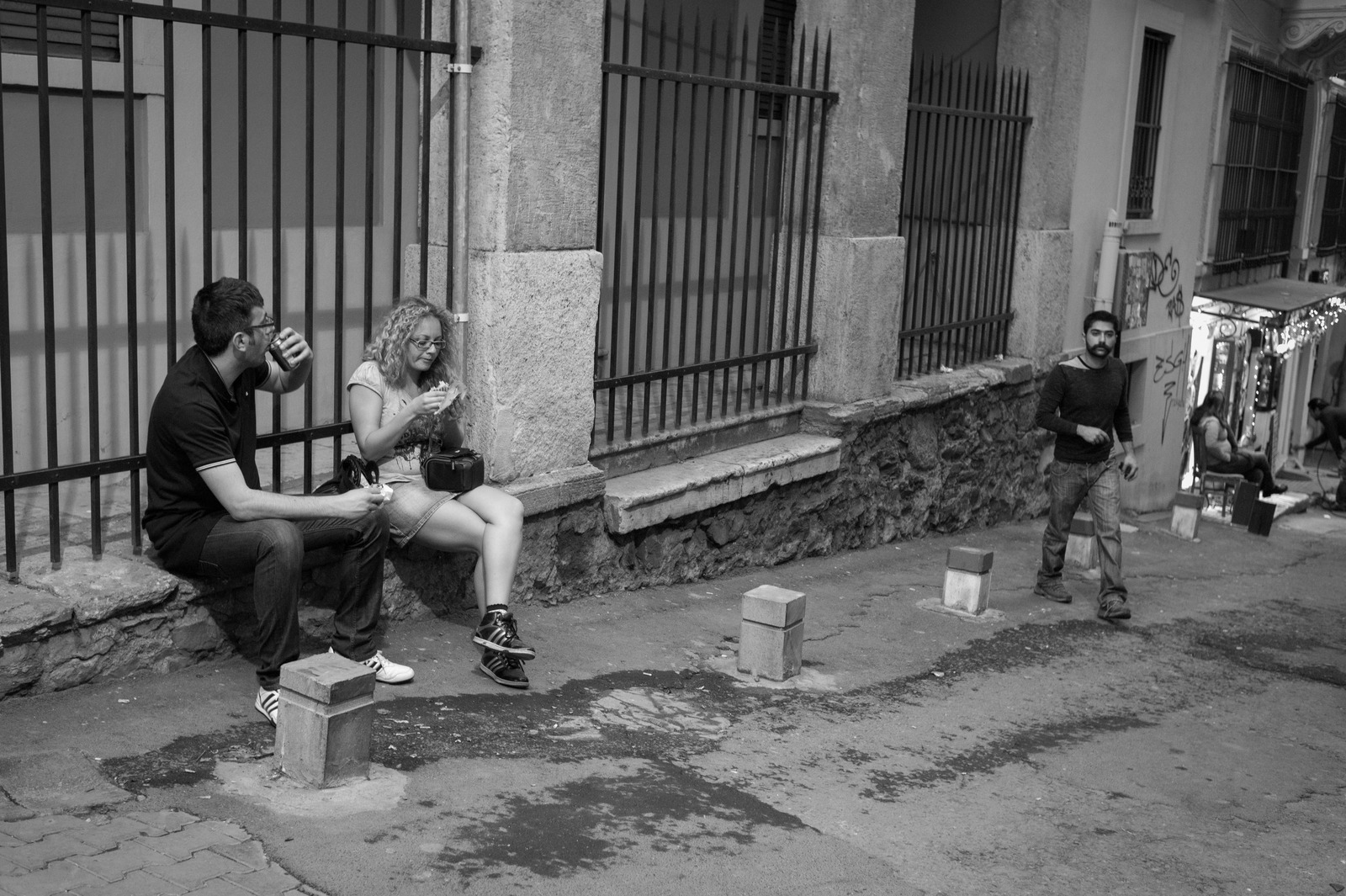 Urban Moments in Monochrome