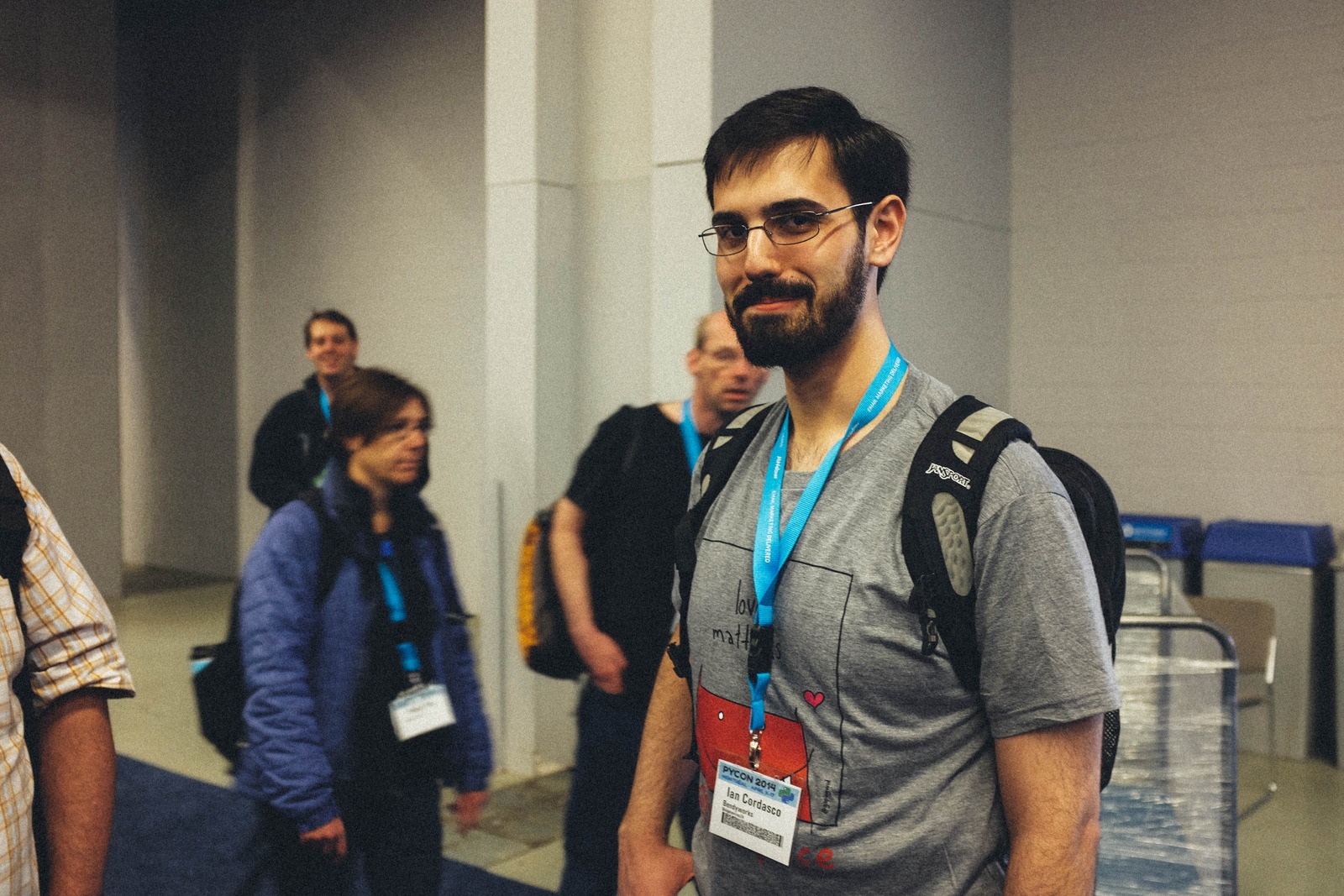 Casual Gathering at a Conference