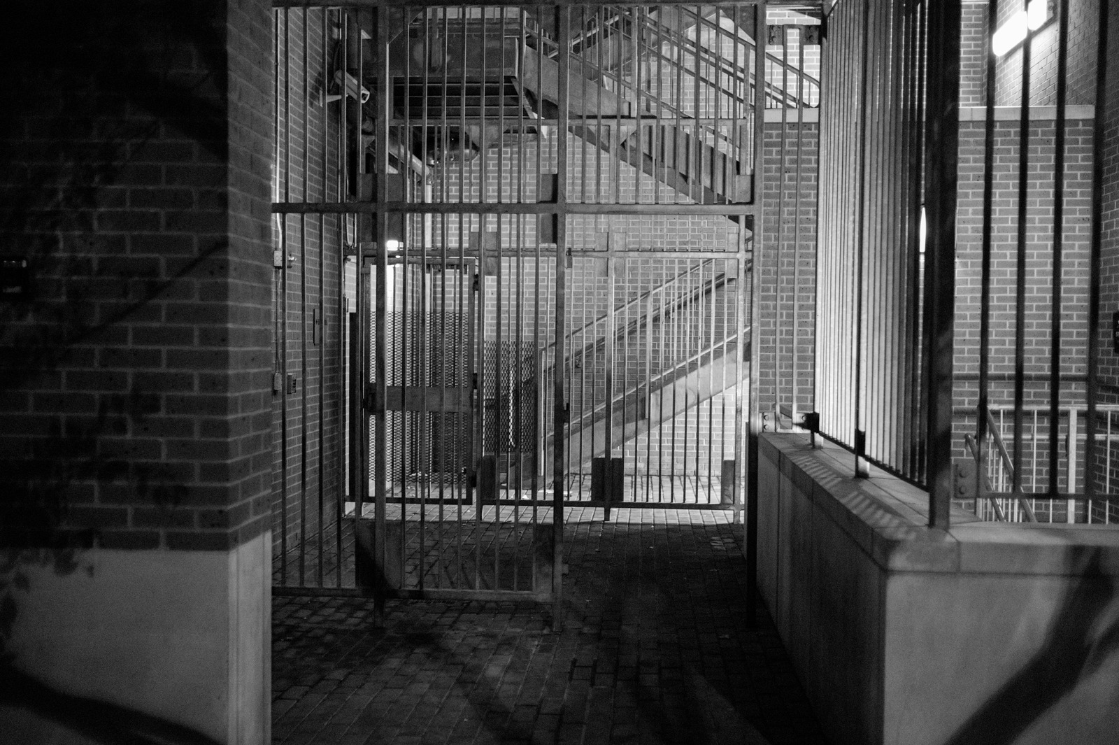 Steel Bars and Shadows