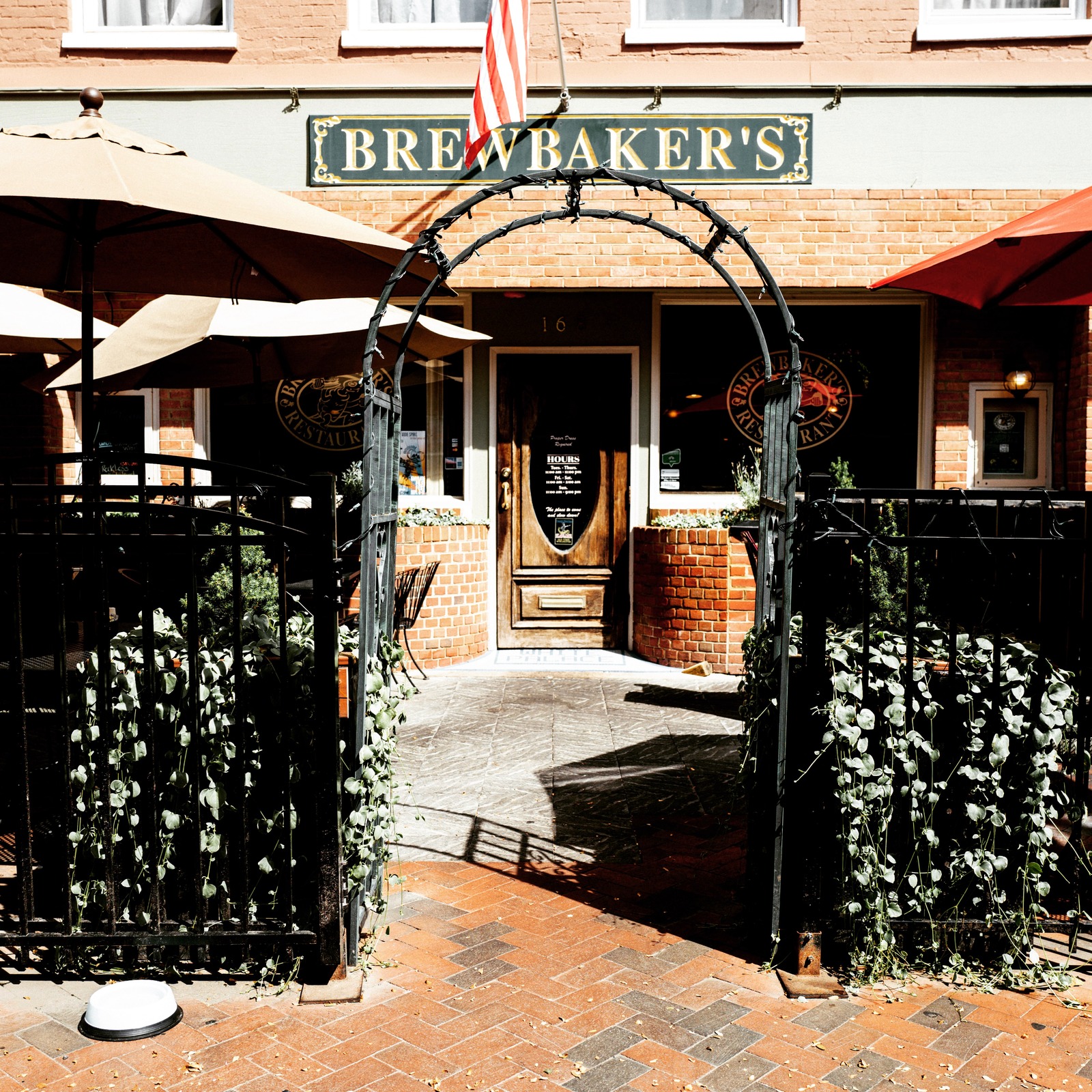 Charming Restaurant Entrance