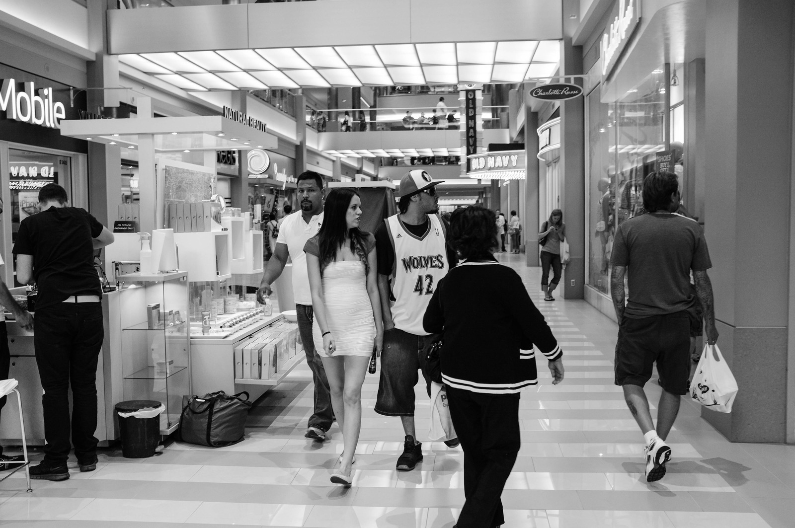 Urban Stroll in Monochrome