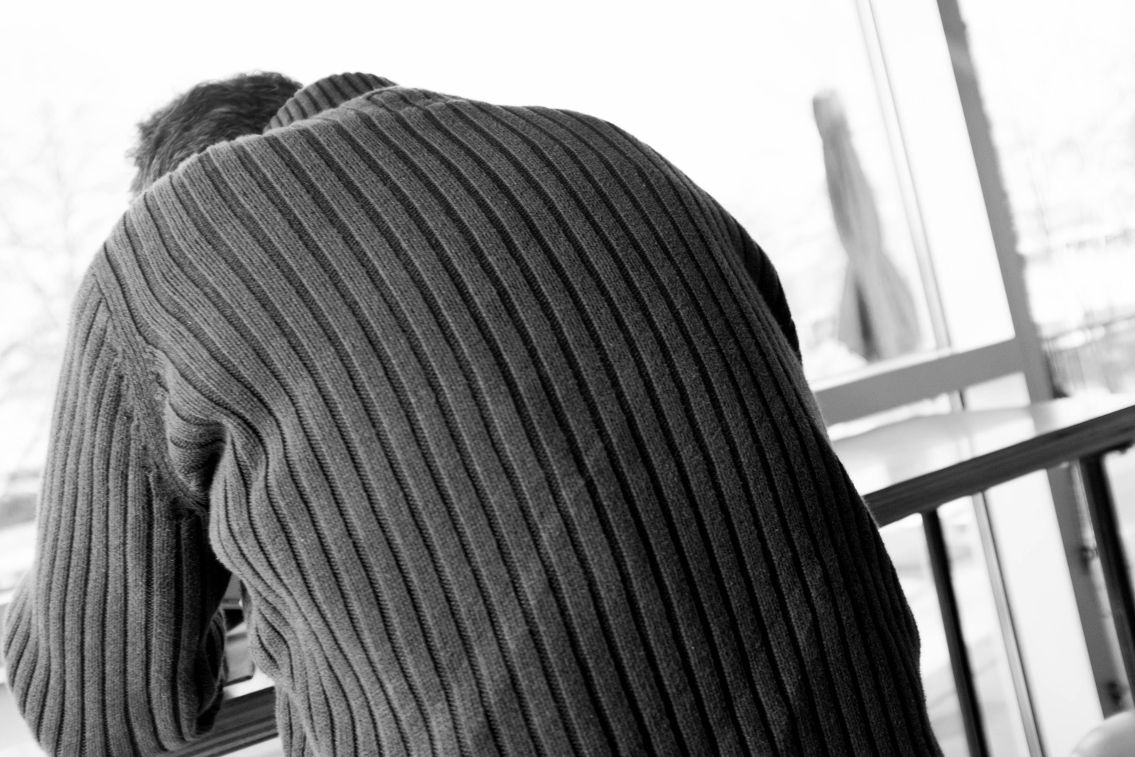 Contemplation in Monochrome