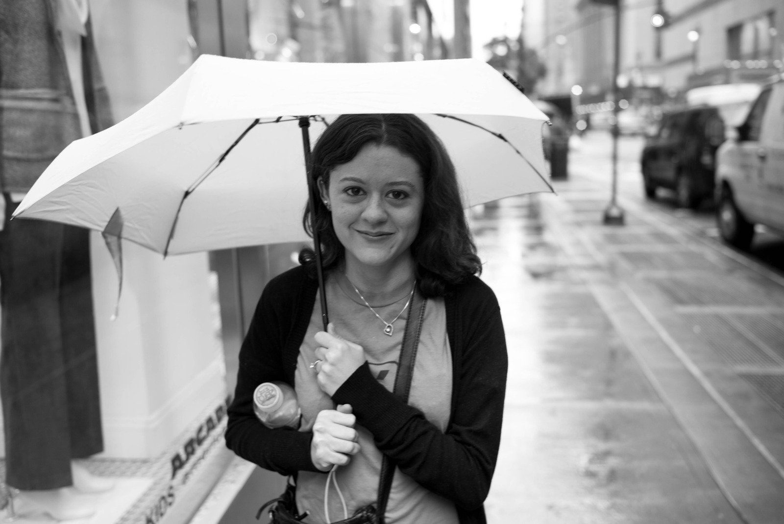 Urban Rainy Day Portrait