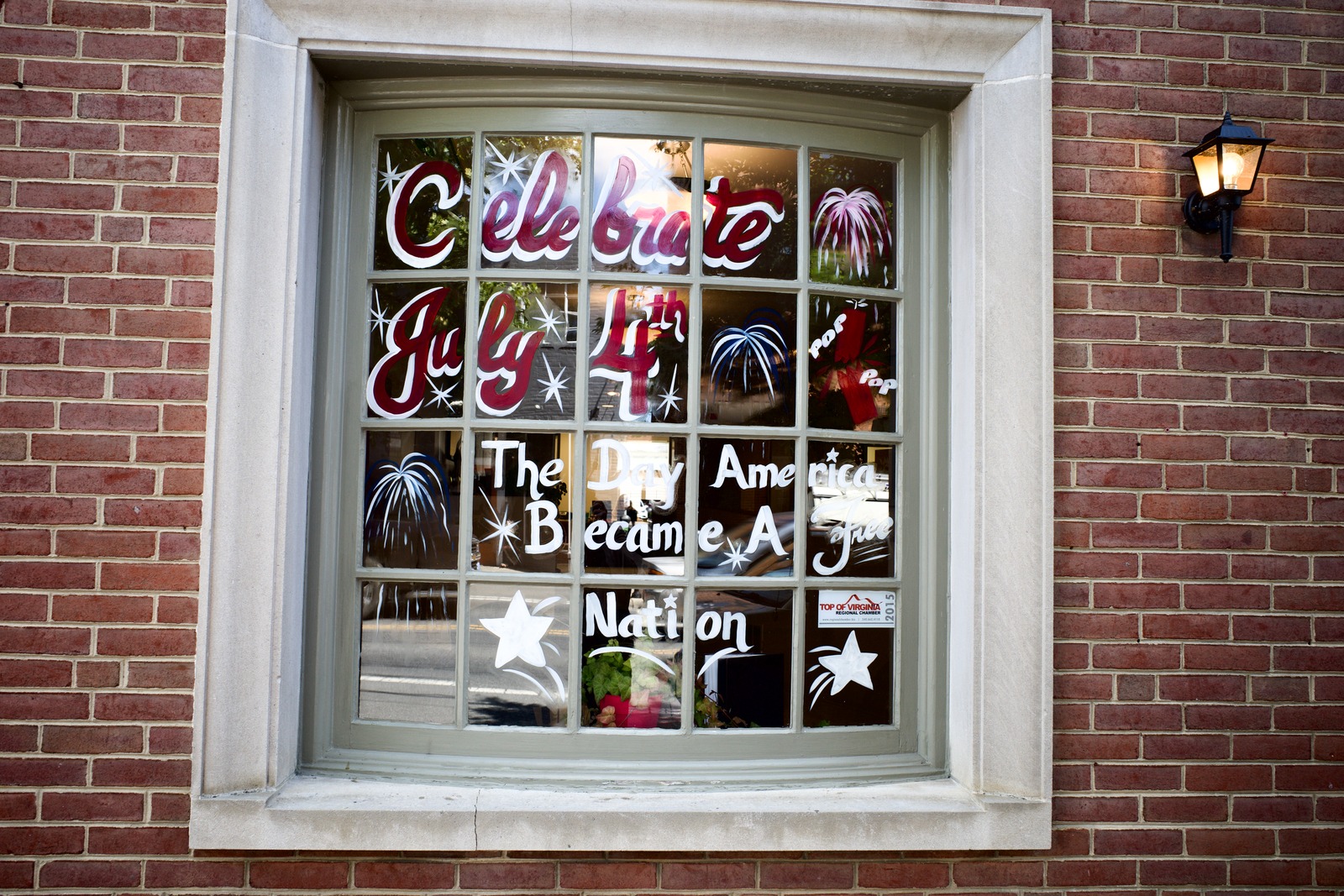 Patriotic Window Celebration