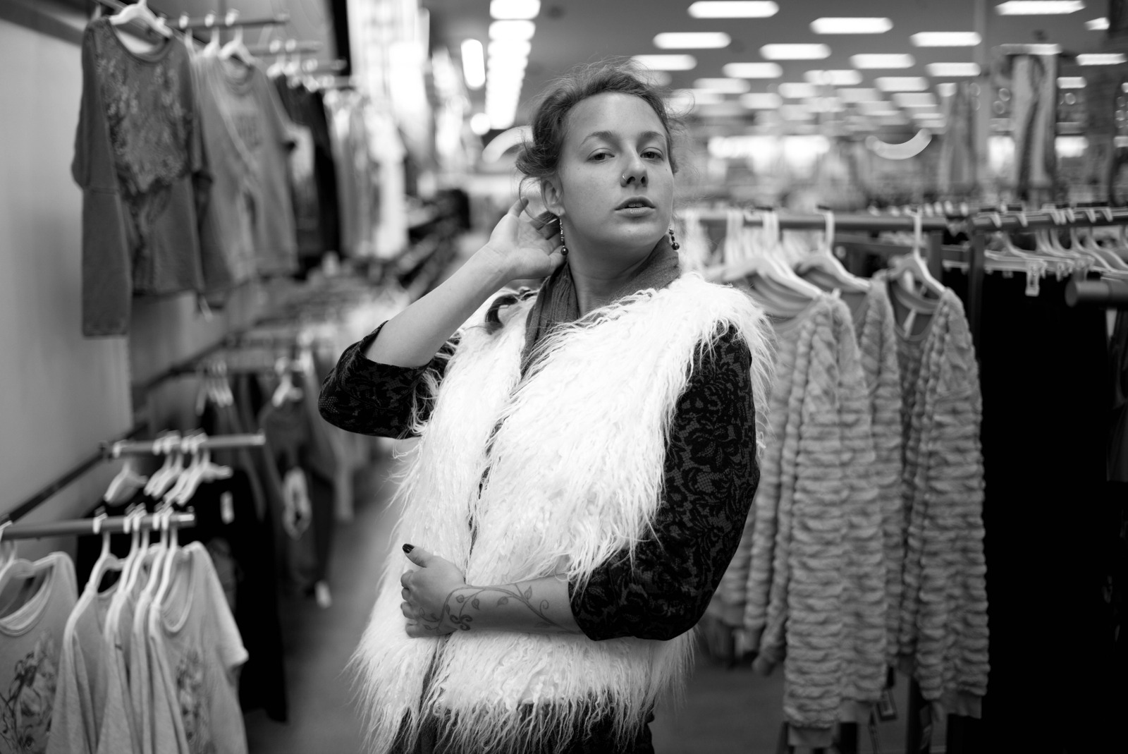 Fashion Statement in Monochrome