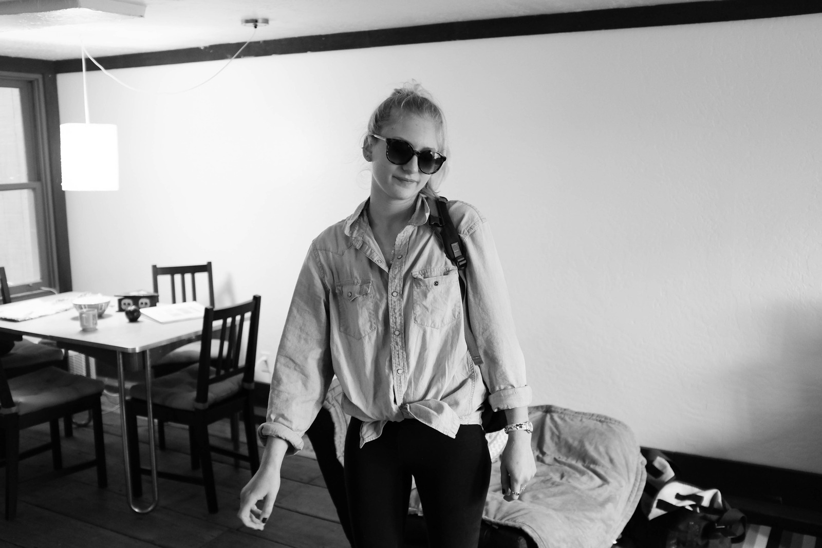 Casual Elegance in Monochrome