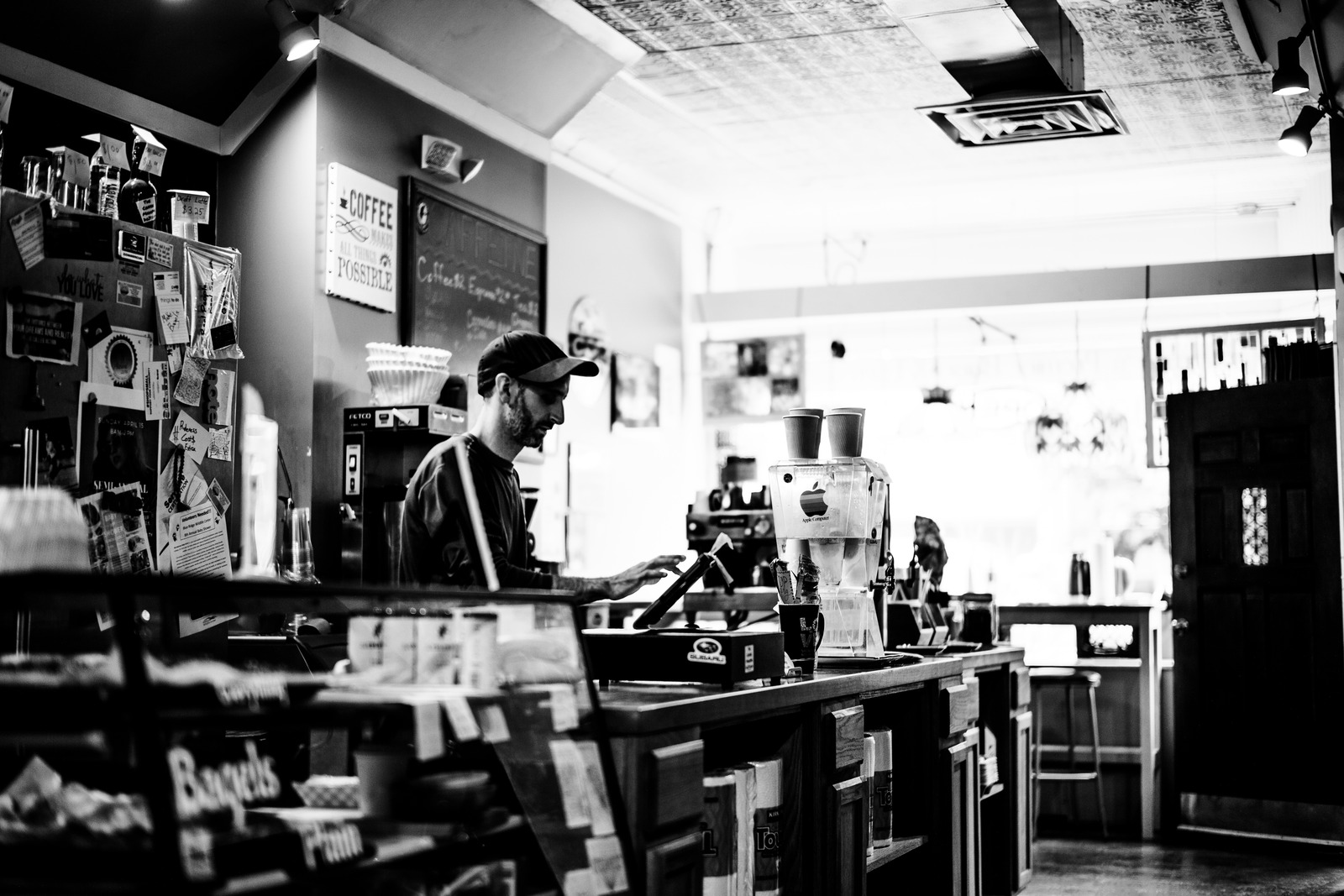 A Moment in the Café