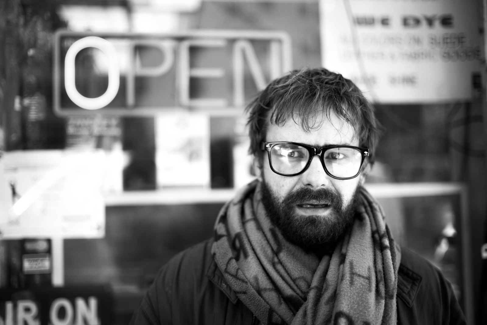 Urban Portrait in Contrast