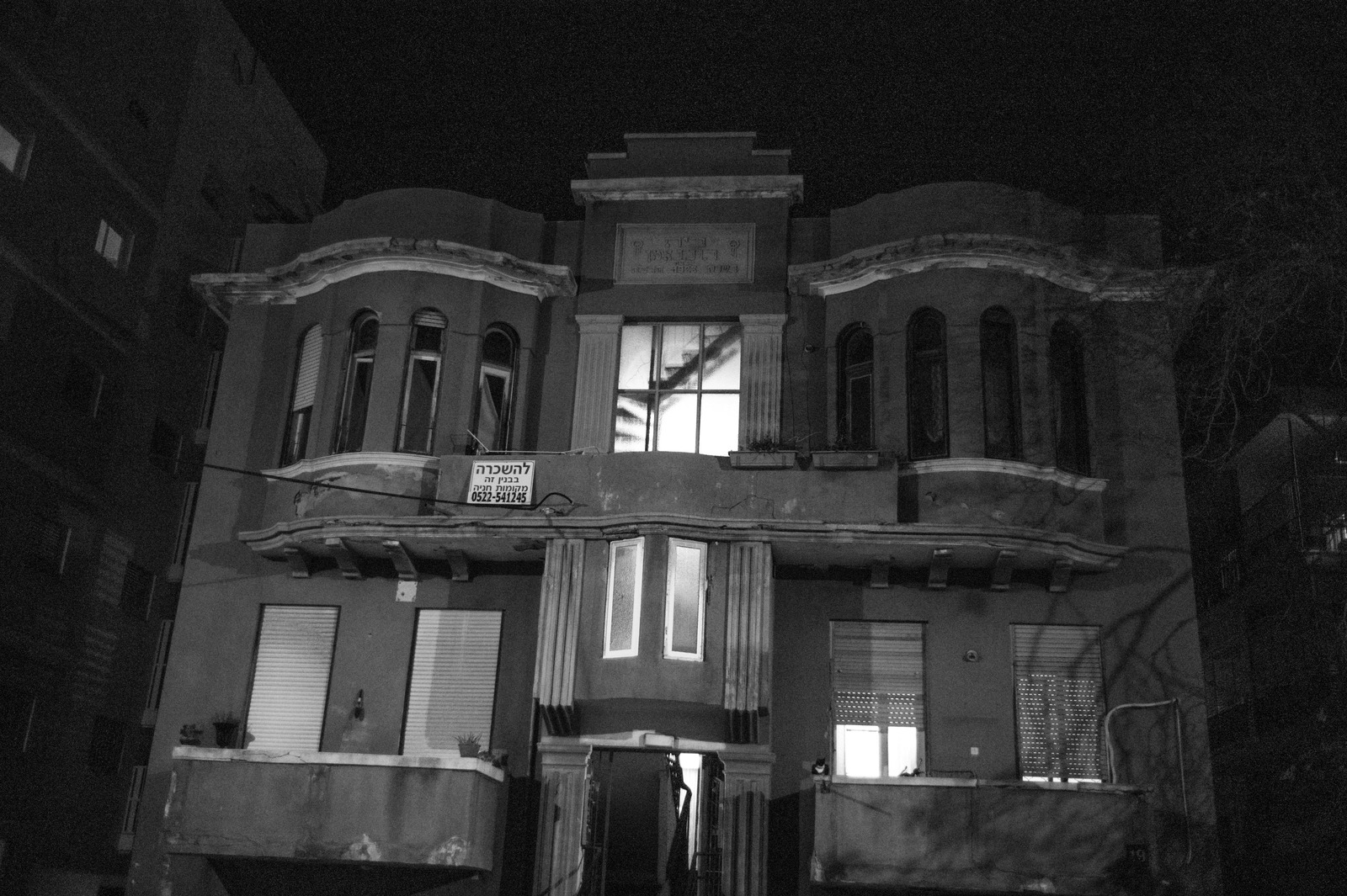 Haunting Abandonment at Night