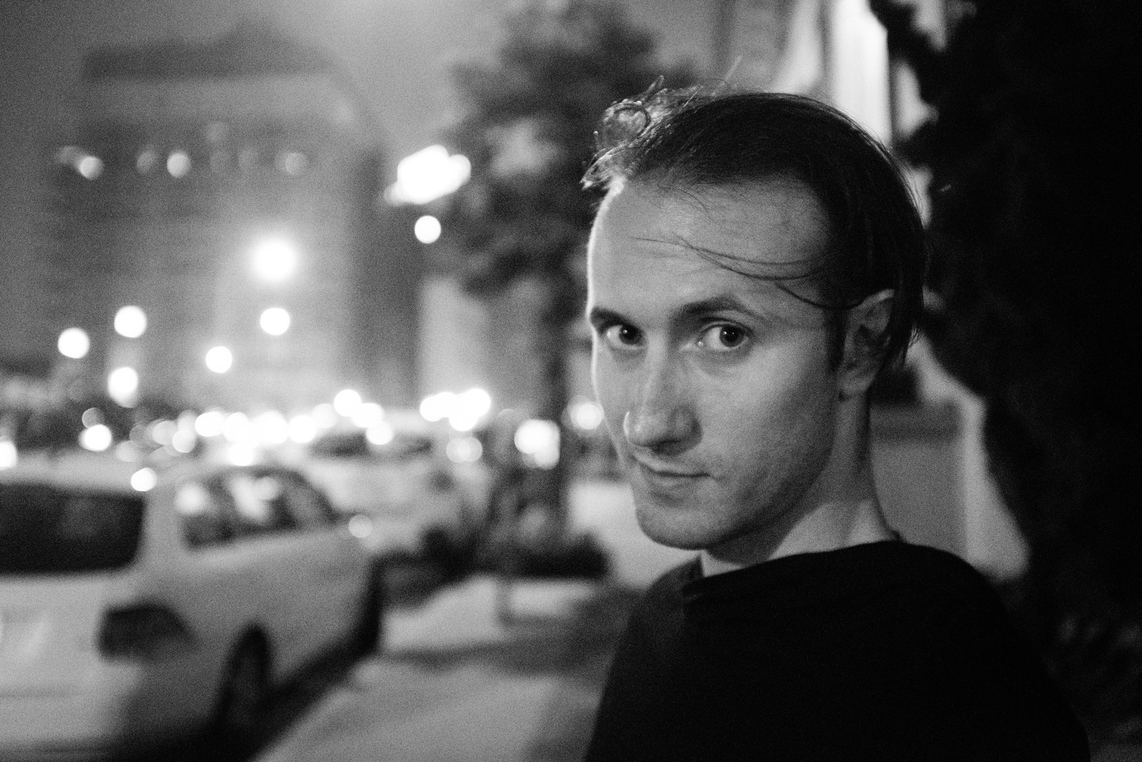 Urban Night Reflection