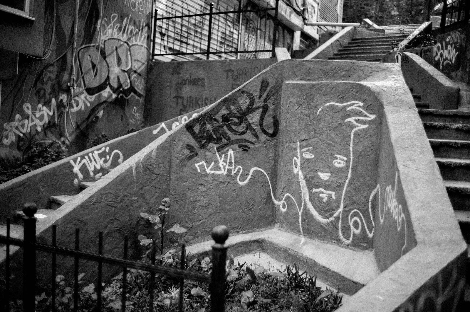 Urban Reflections in Monochrome