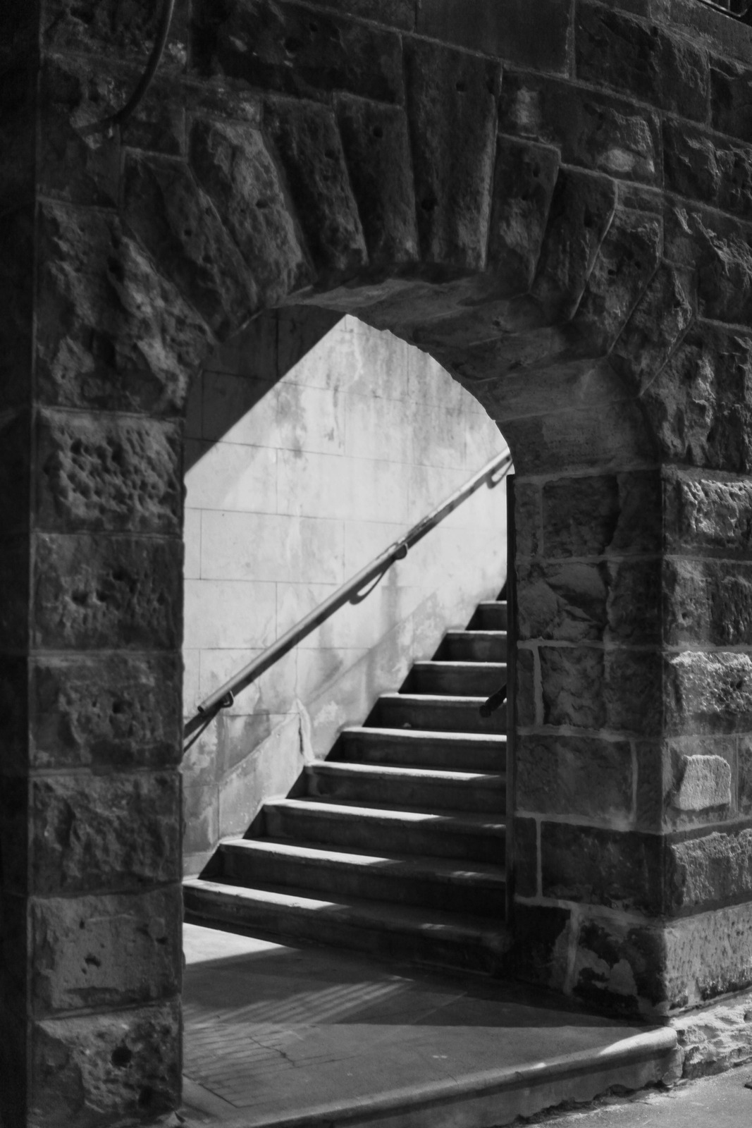 Shadows in an Archway