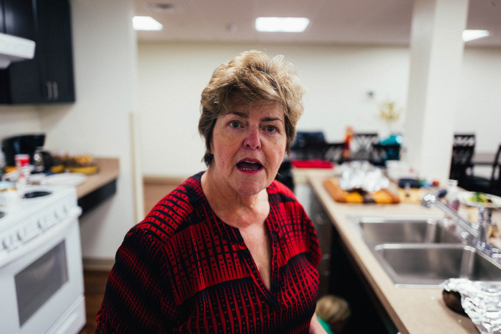 Candid Kitchen Moment