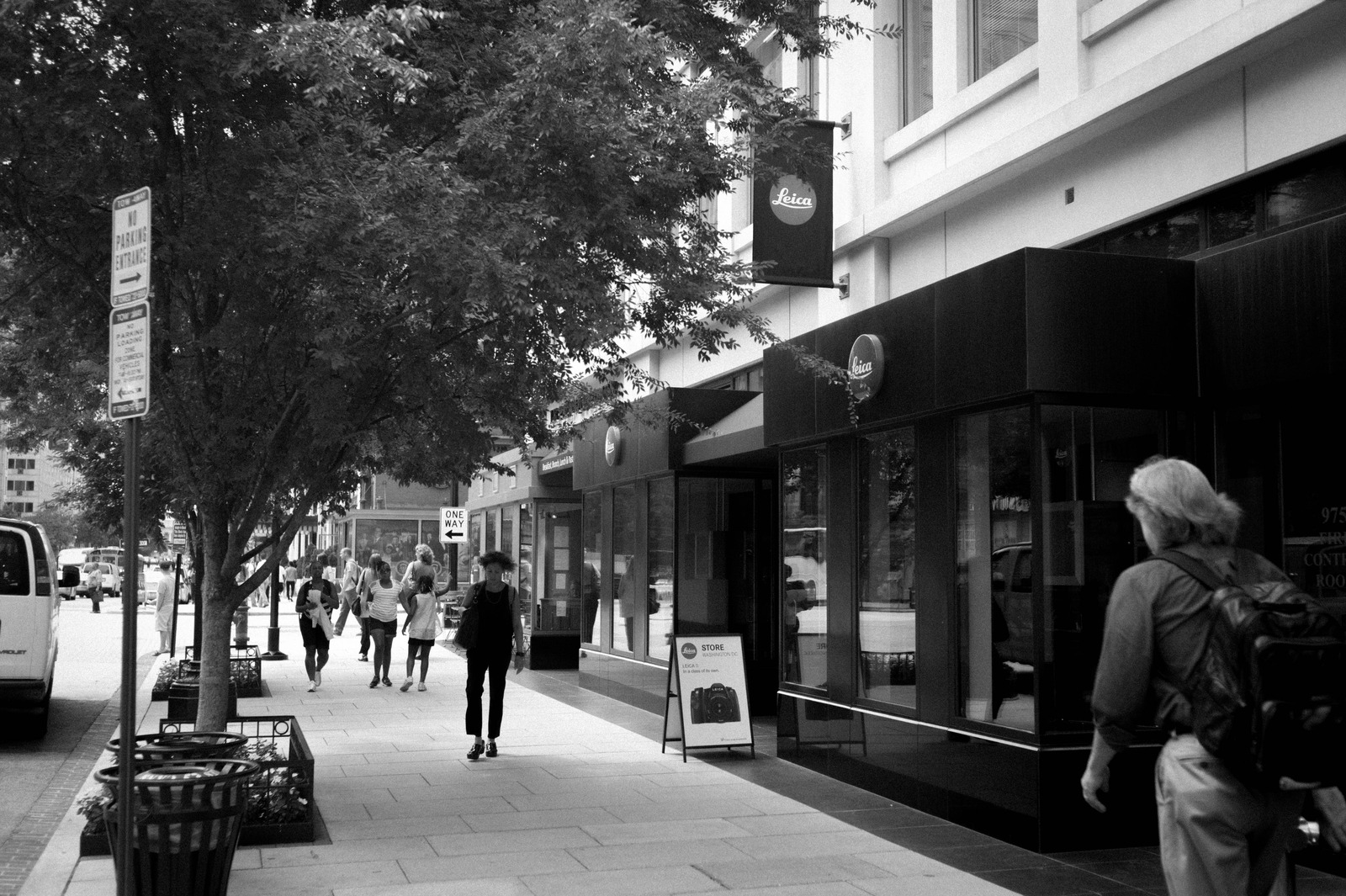 Urban Stroll in Monochrome