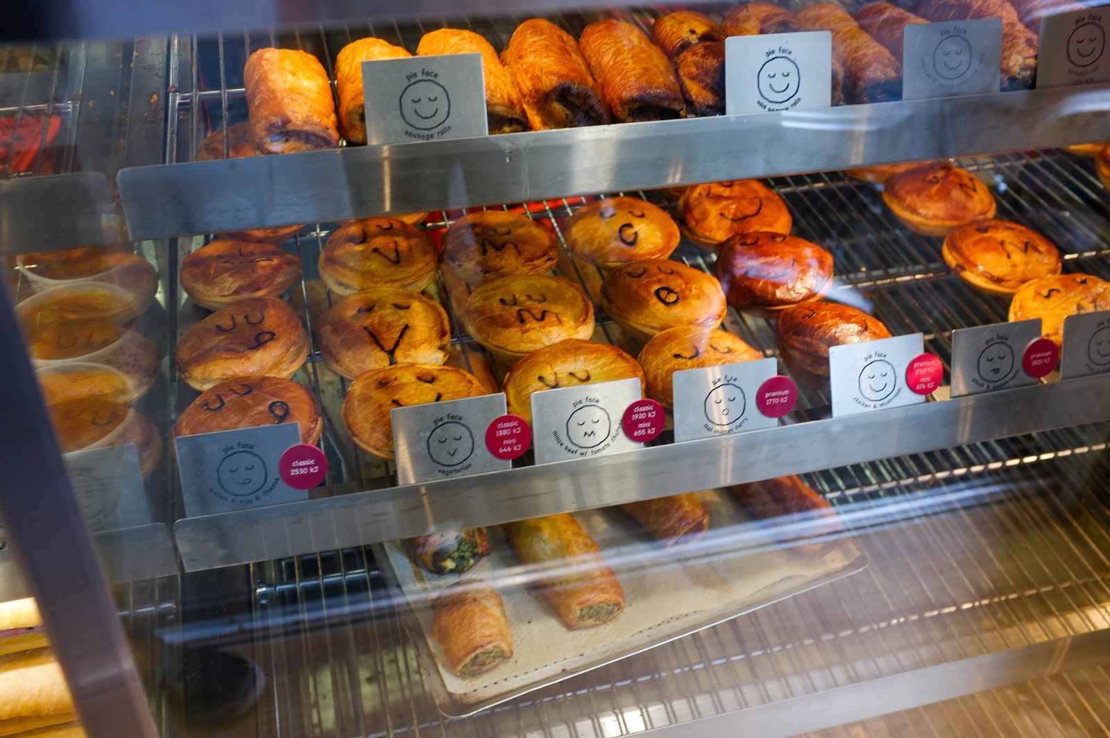 Bakery Delights Behind Glass