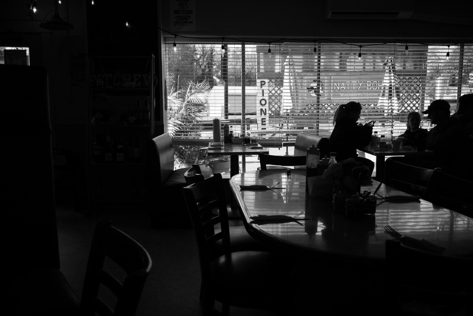 Shadows in a Diner