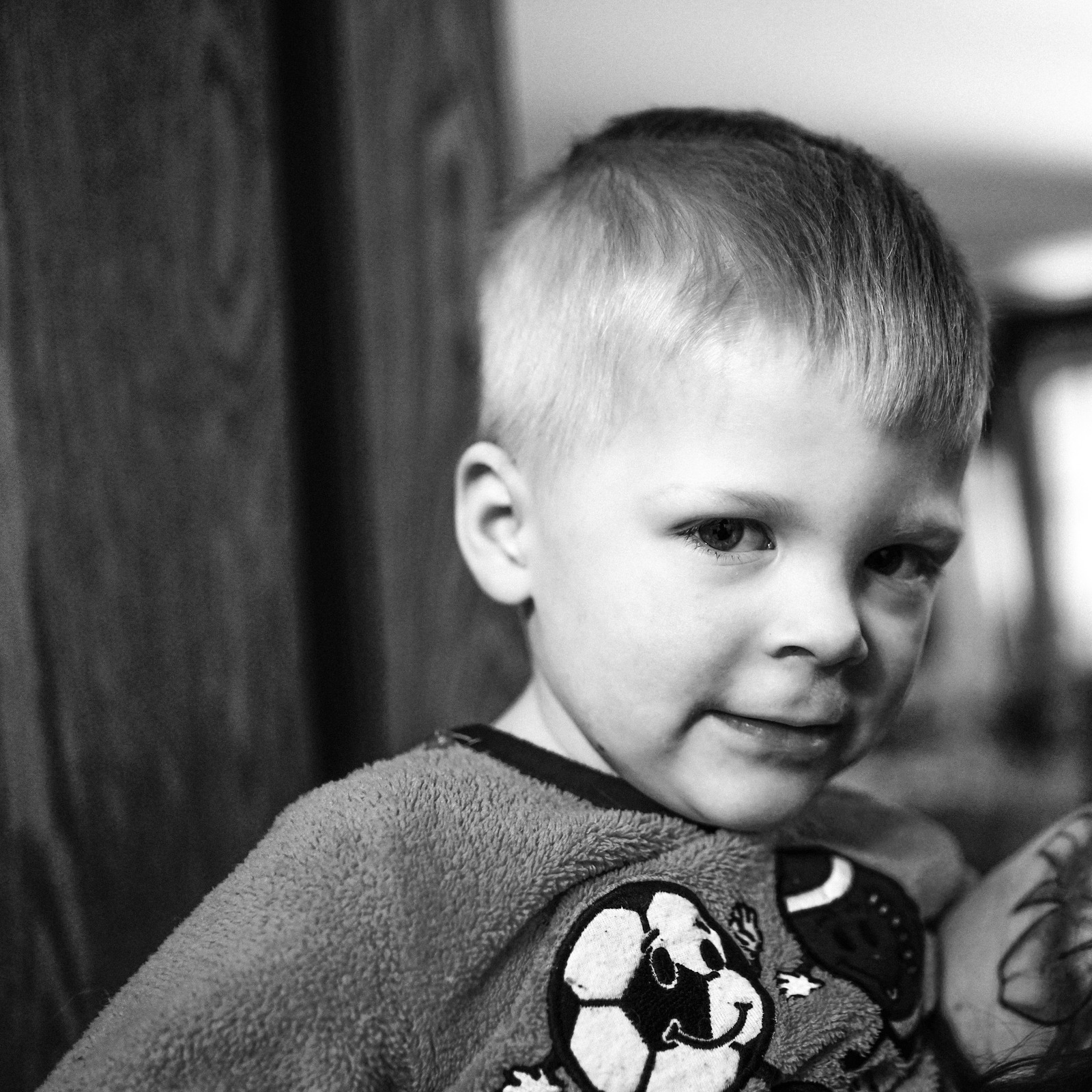 Pensive Childhood Moment