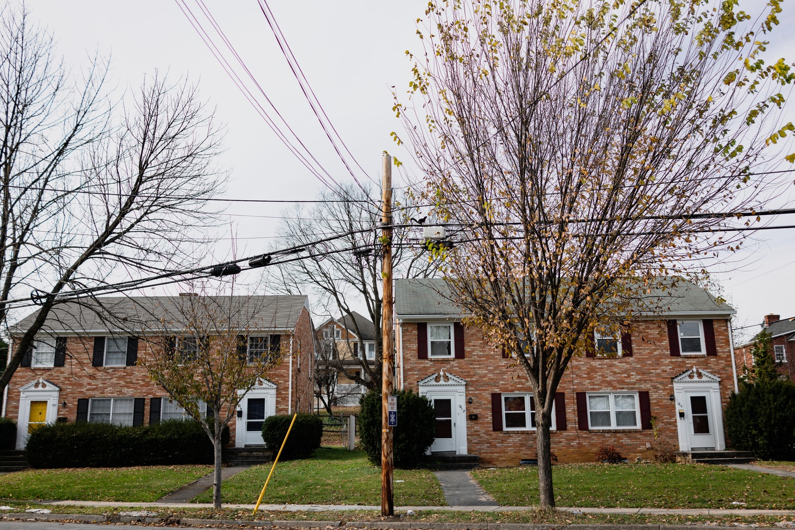 Quiet Autumn Streetscape