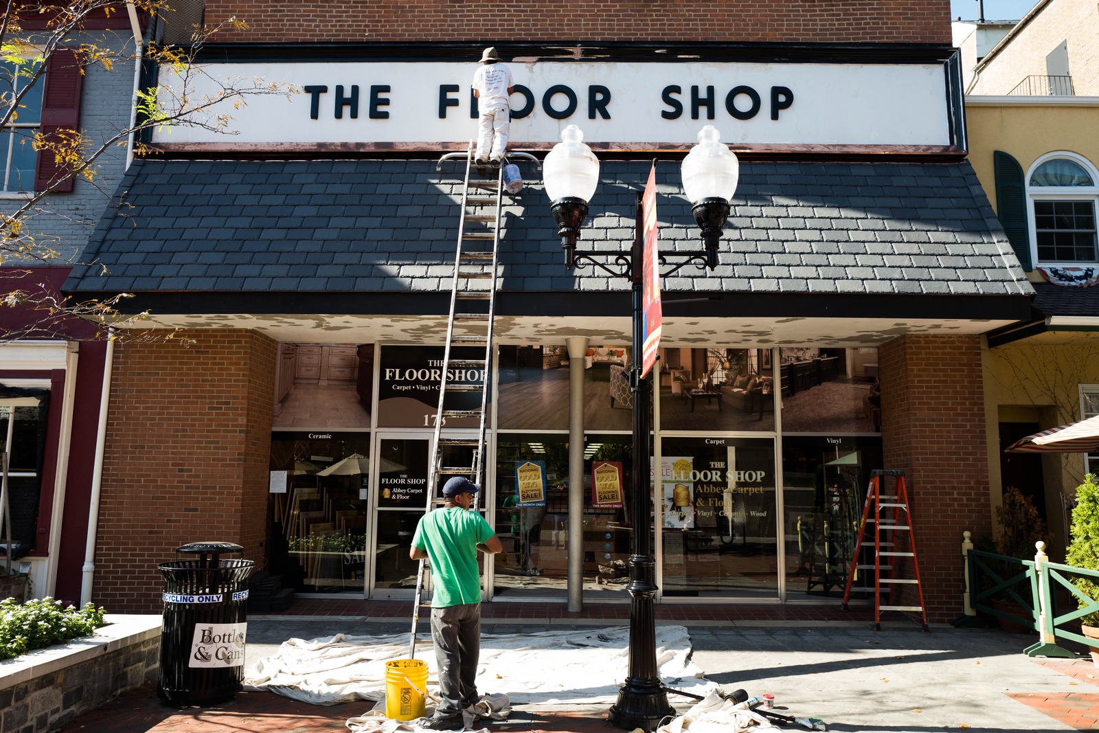 Repainting the Floor Shop