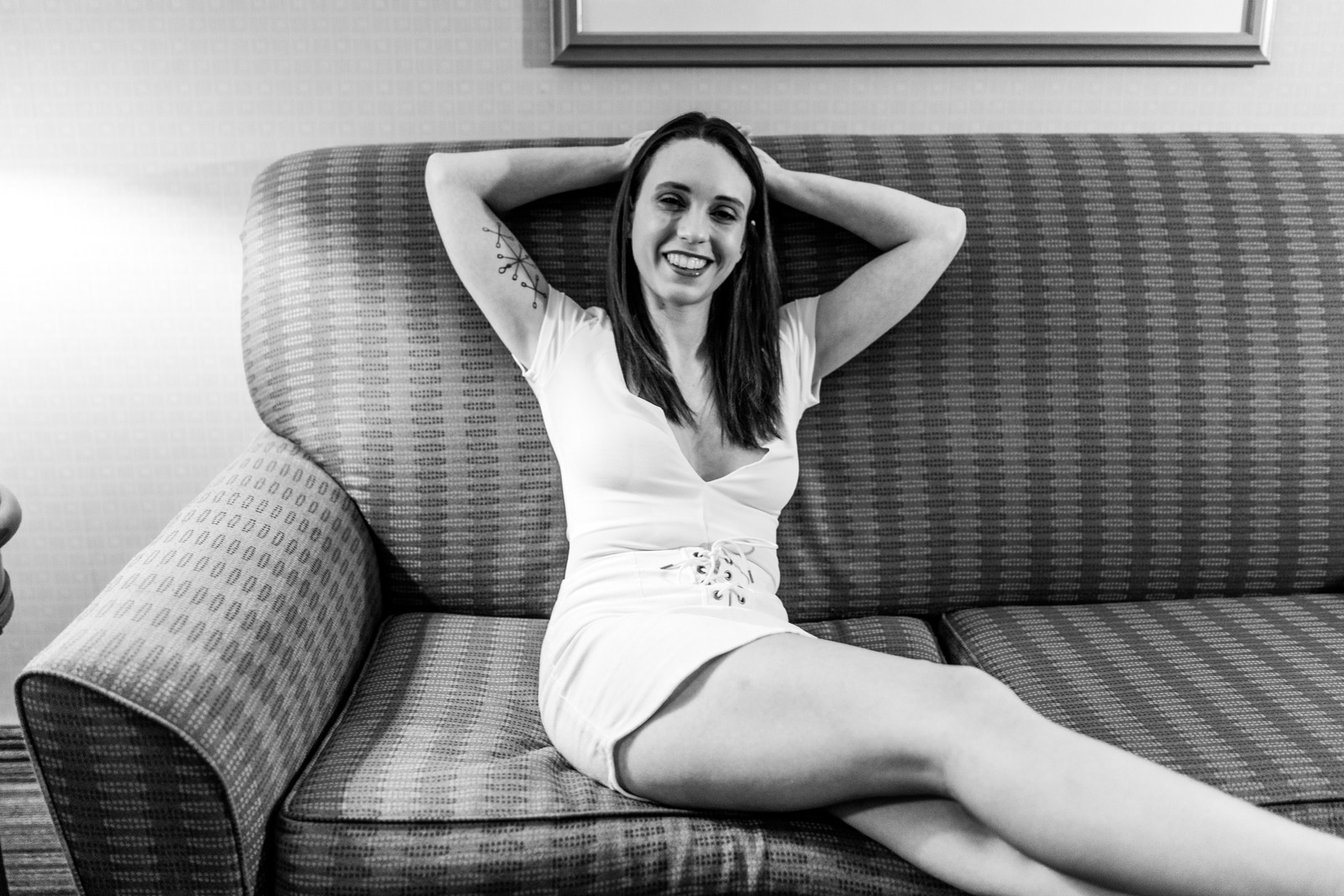 Chic Relaxation in Monochrome