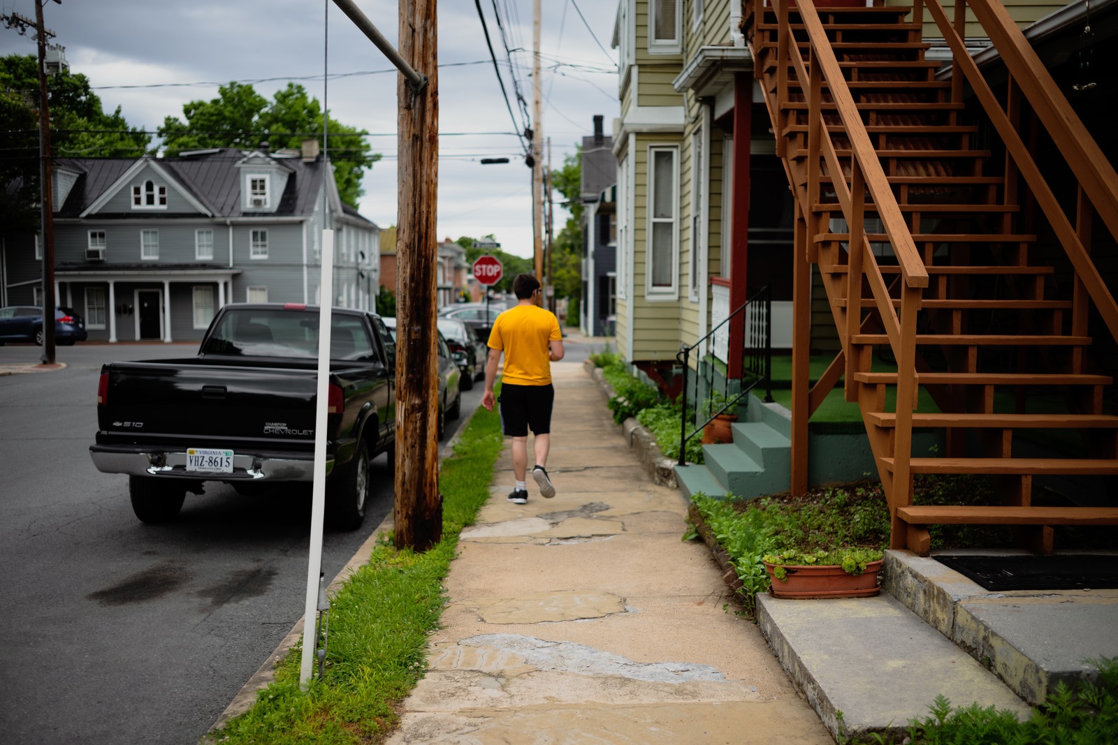 Lonely Walk Through Suburbia