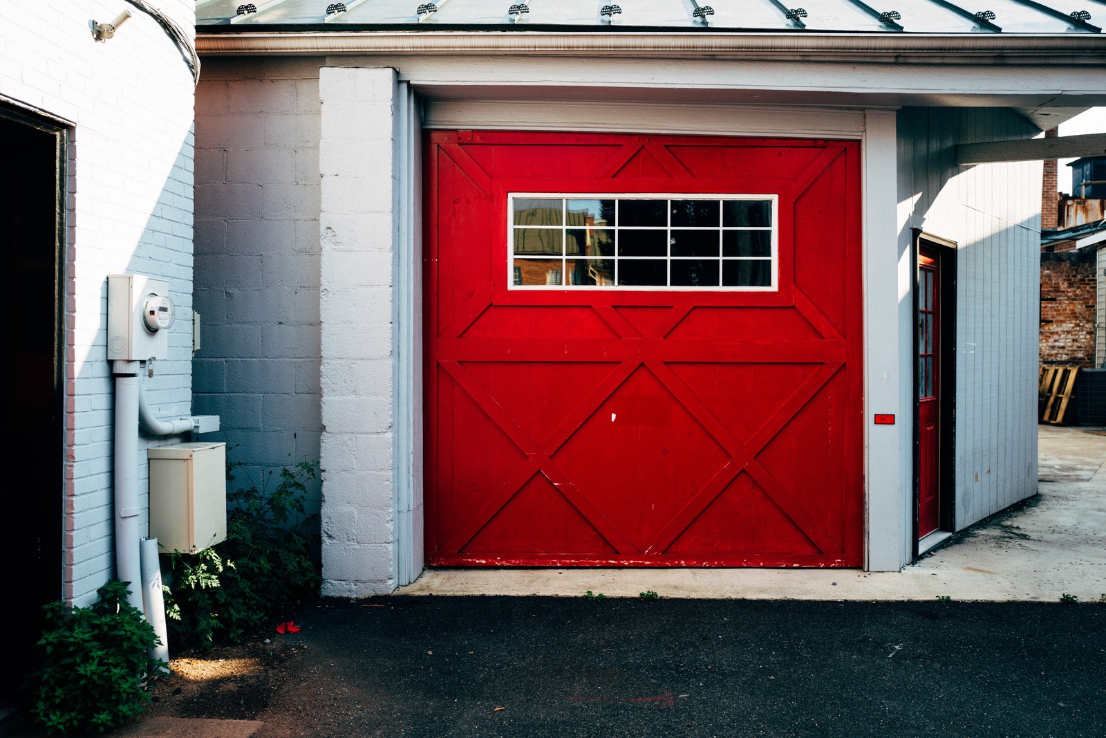Quiet Charm of a Red Door