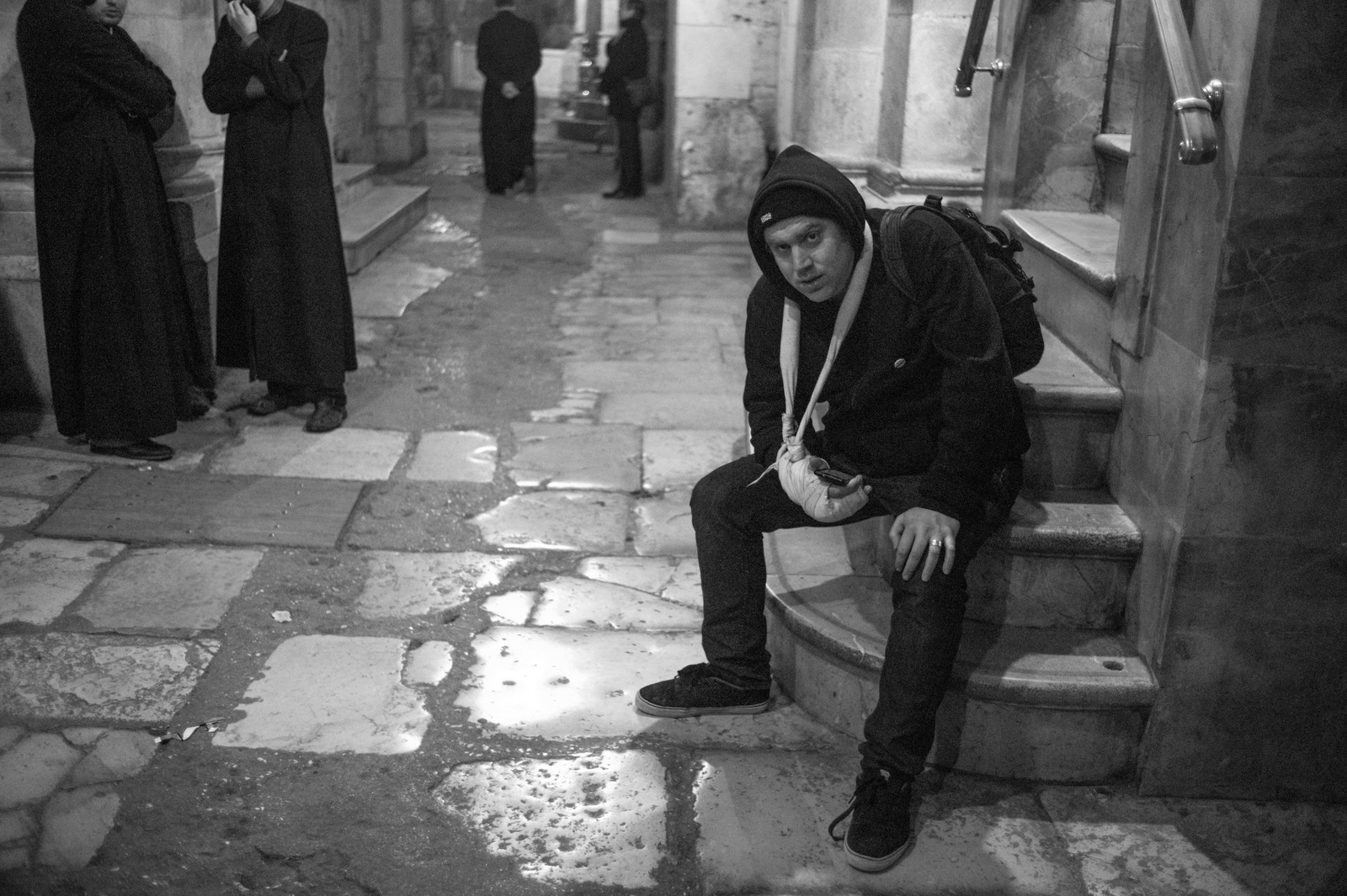 Contemplation in Monochrome