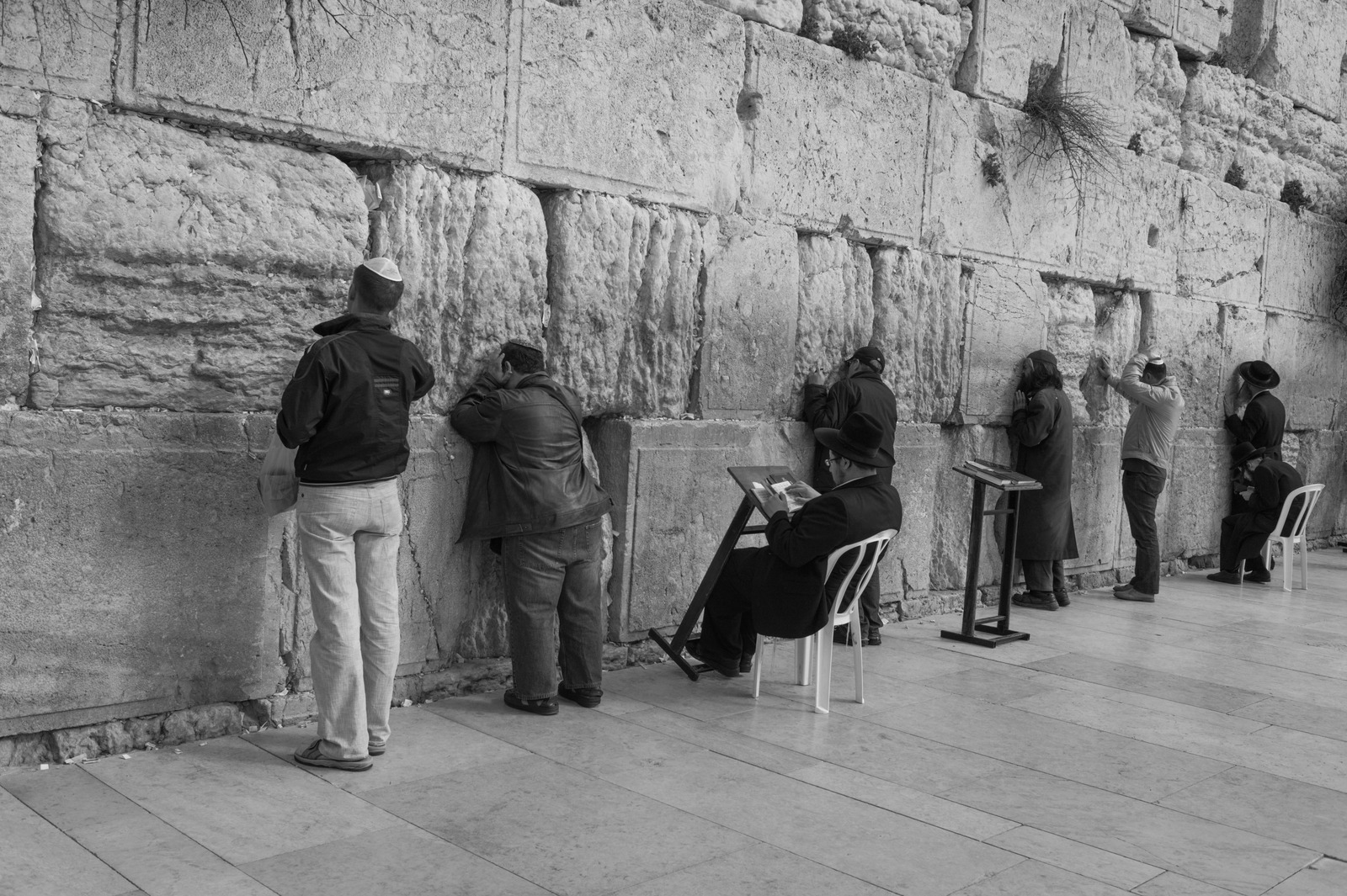 Silent Prayers at the Wall