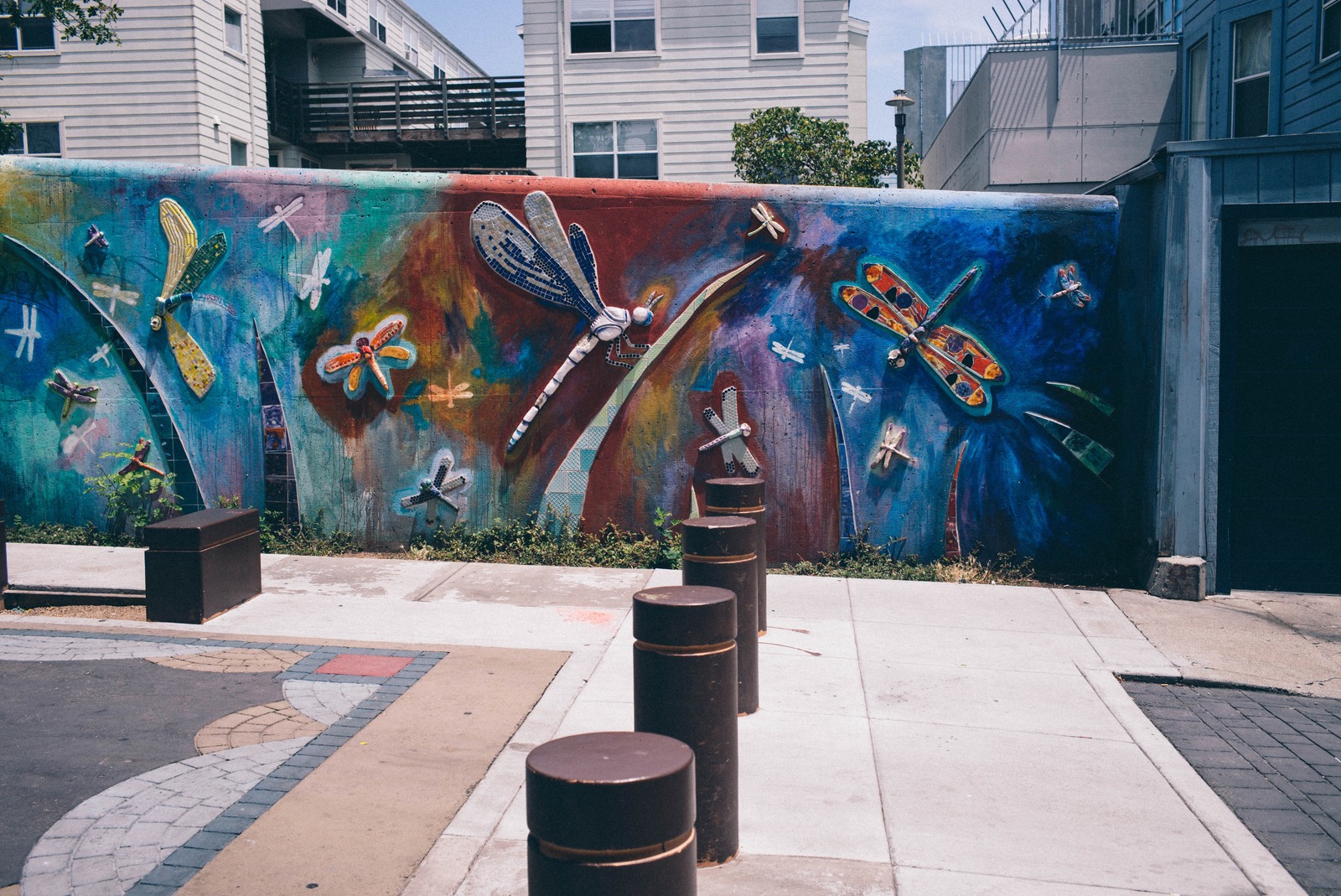 Colorful Urban Mural