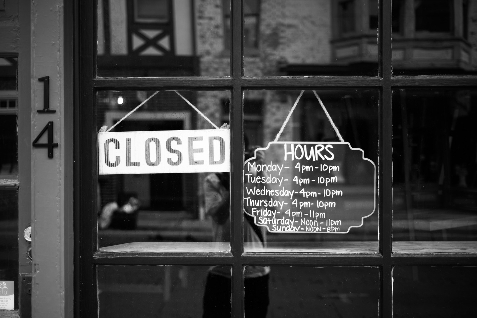 Closed for the Day