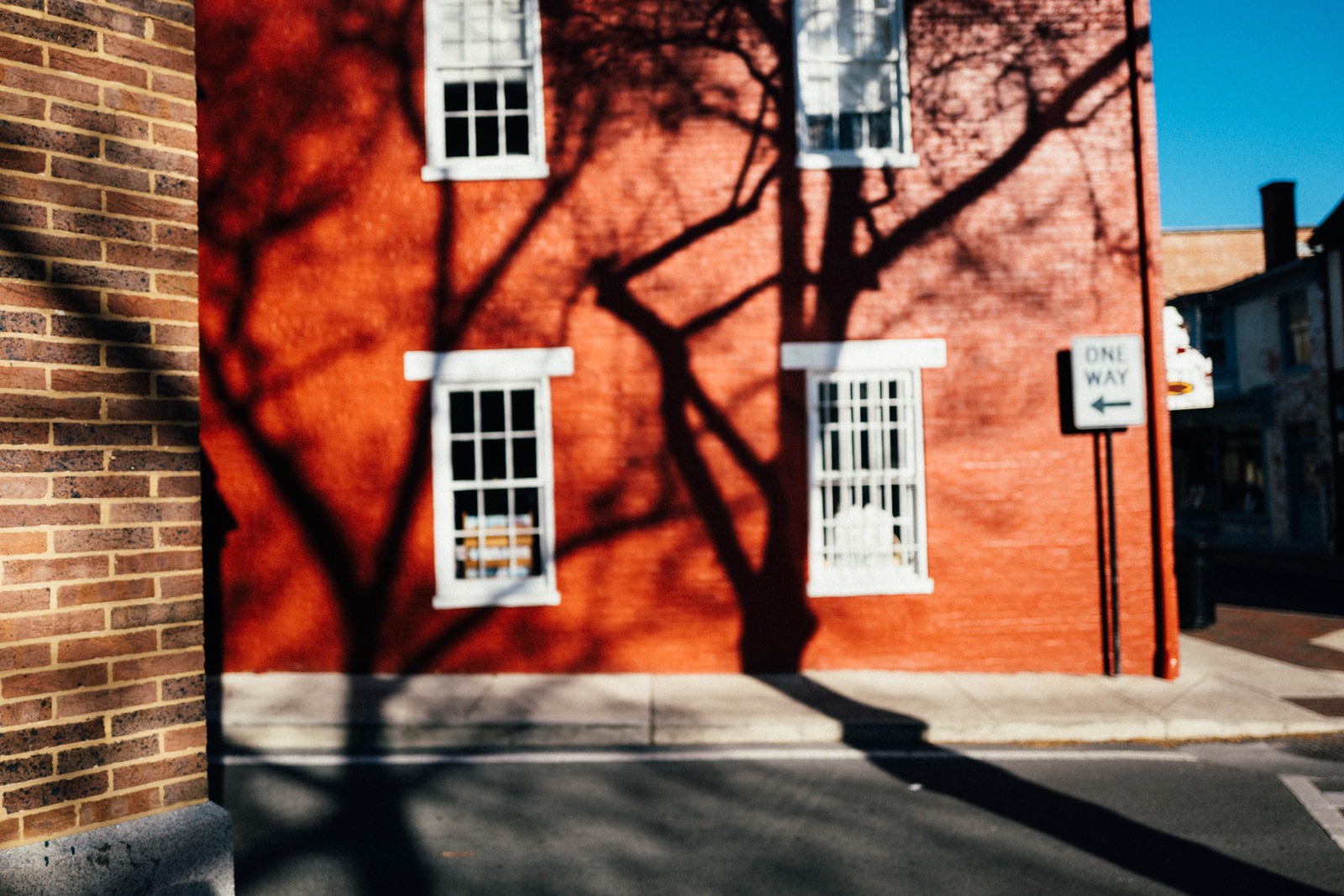 Urban Shadows at Dawn