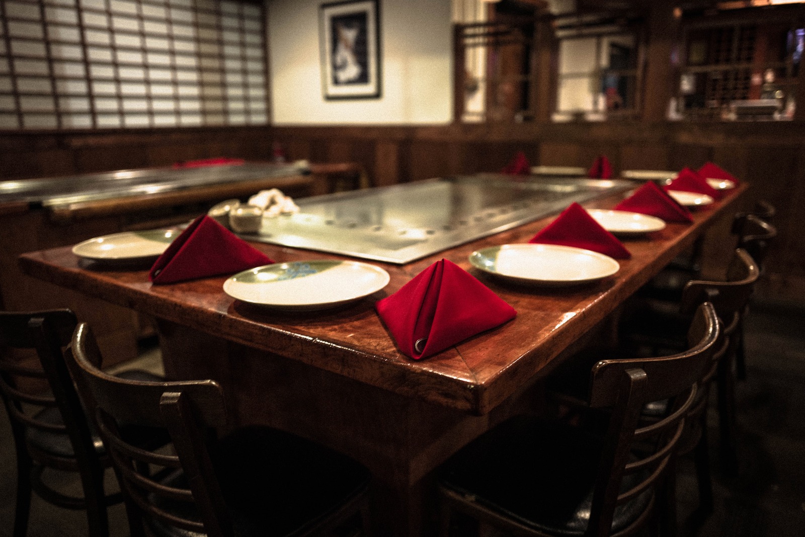 Anticipation at the Teppanyaki Table