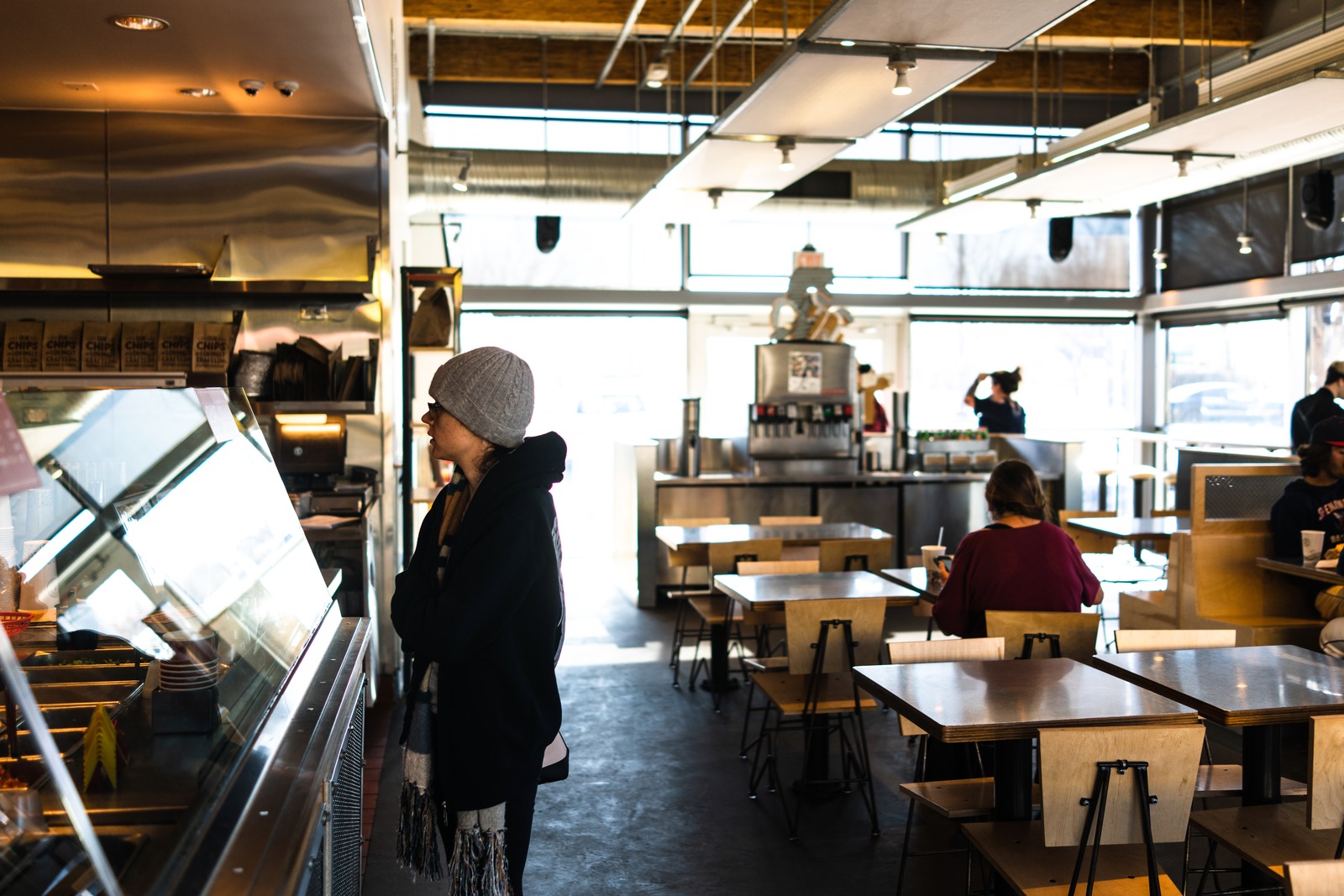 Quiet Moments in a Café