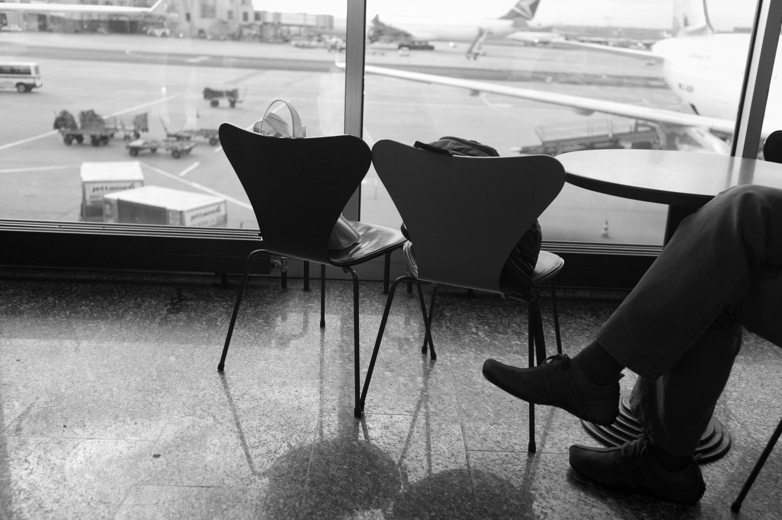 Quiet Moments at the Airport