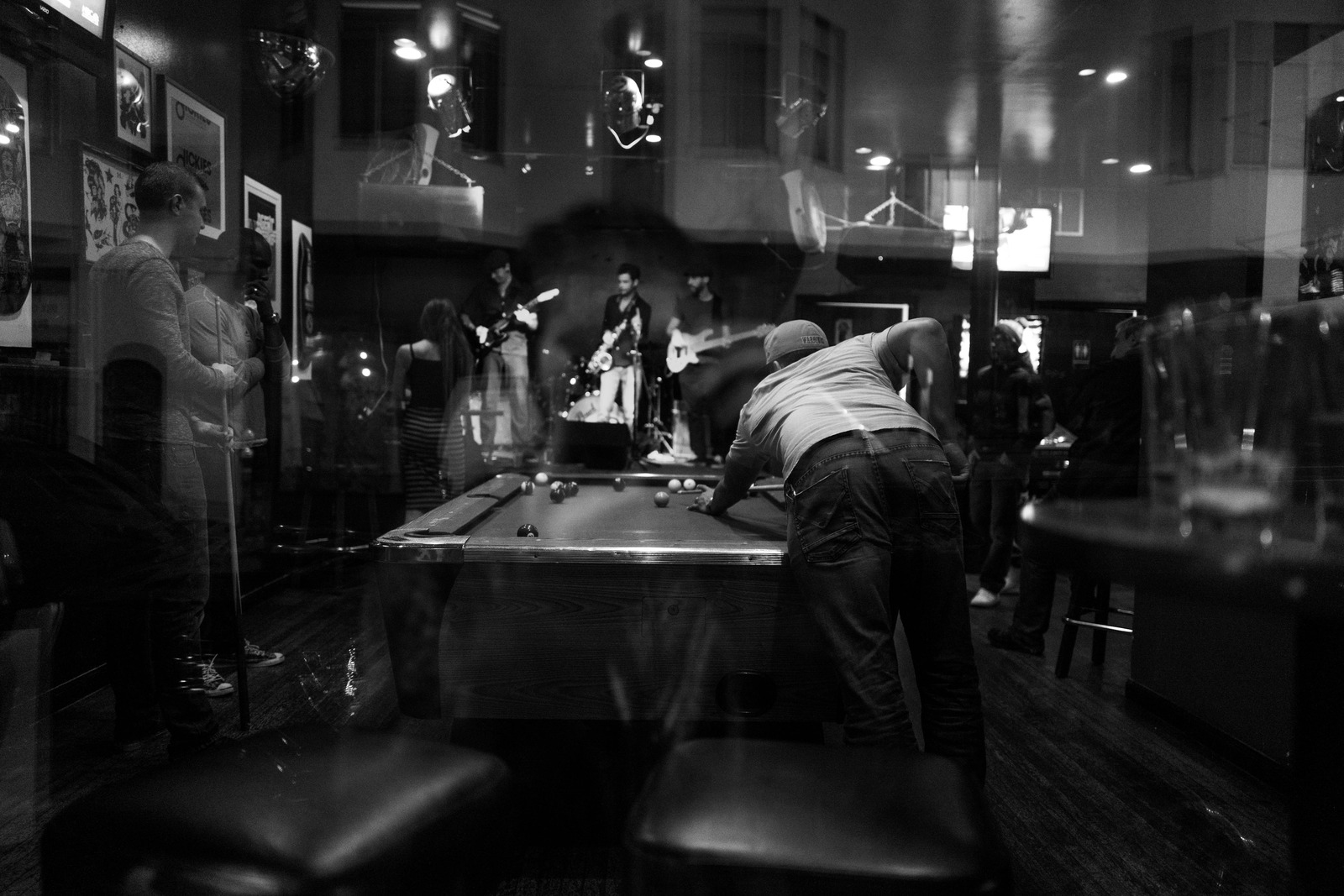 Reflections of Nightlife