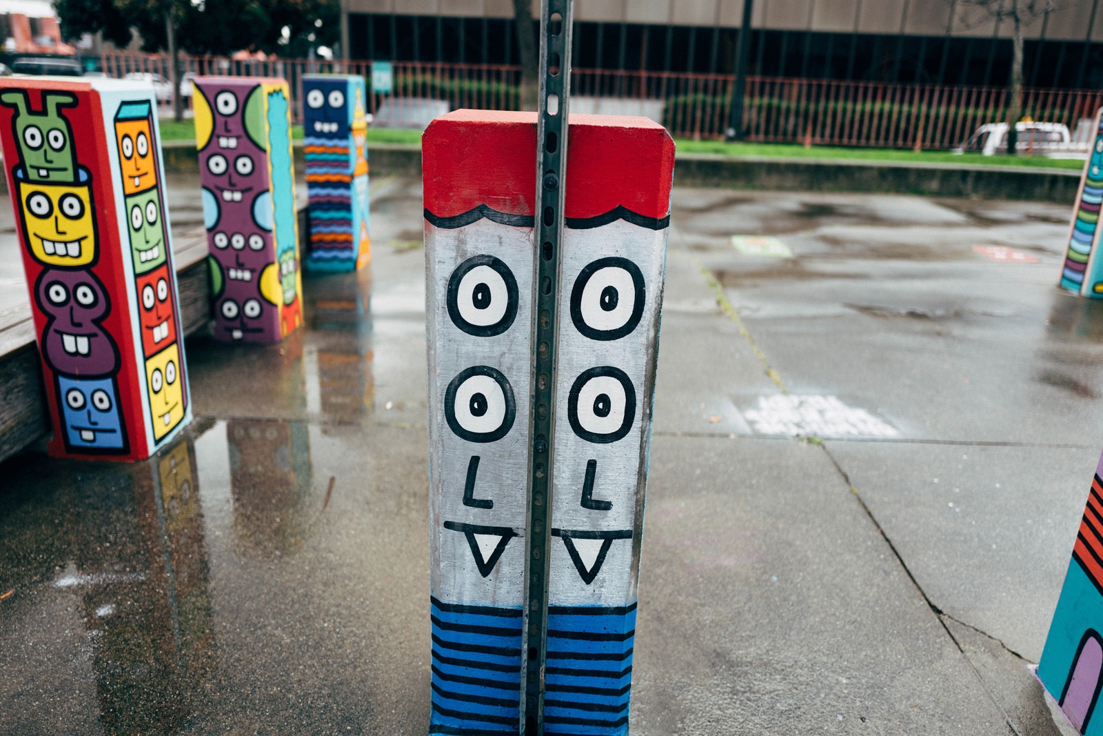 Whimsical Colorful Figures