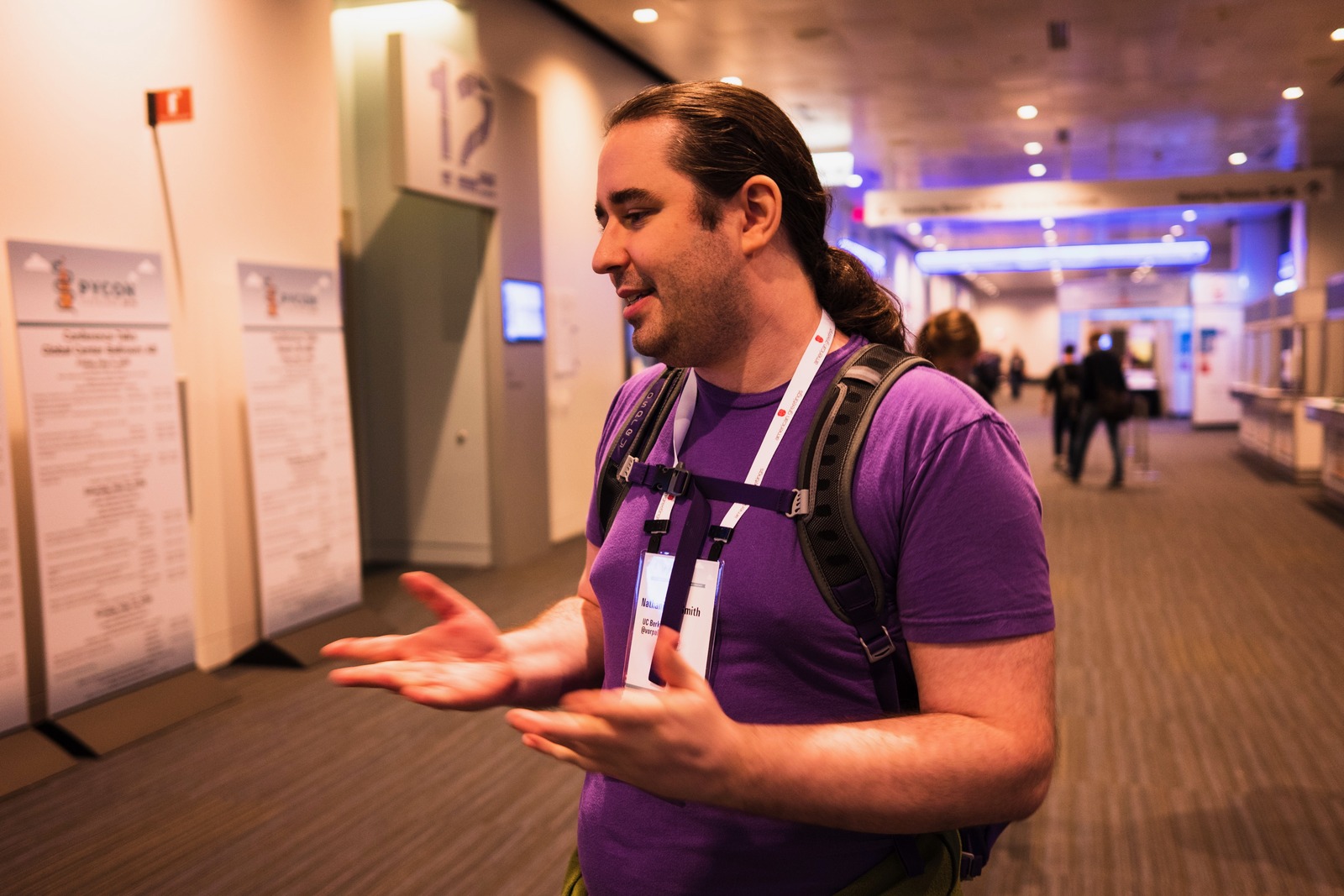 Engaged in Conversation