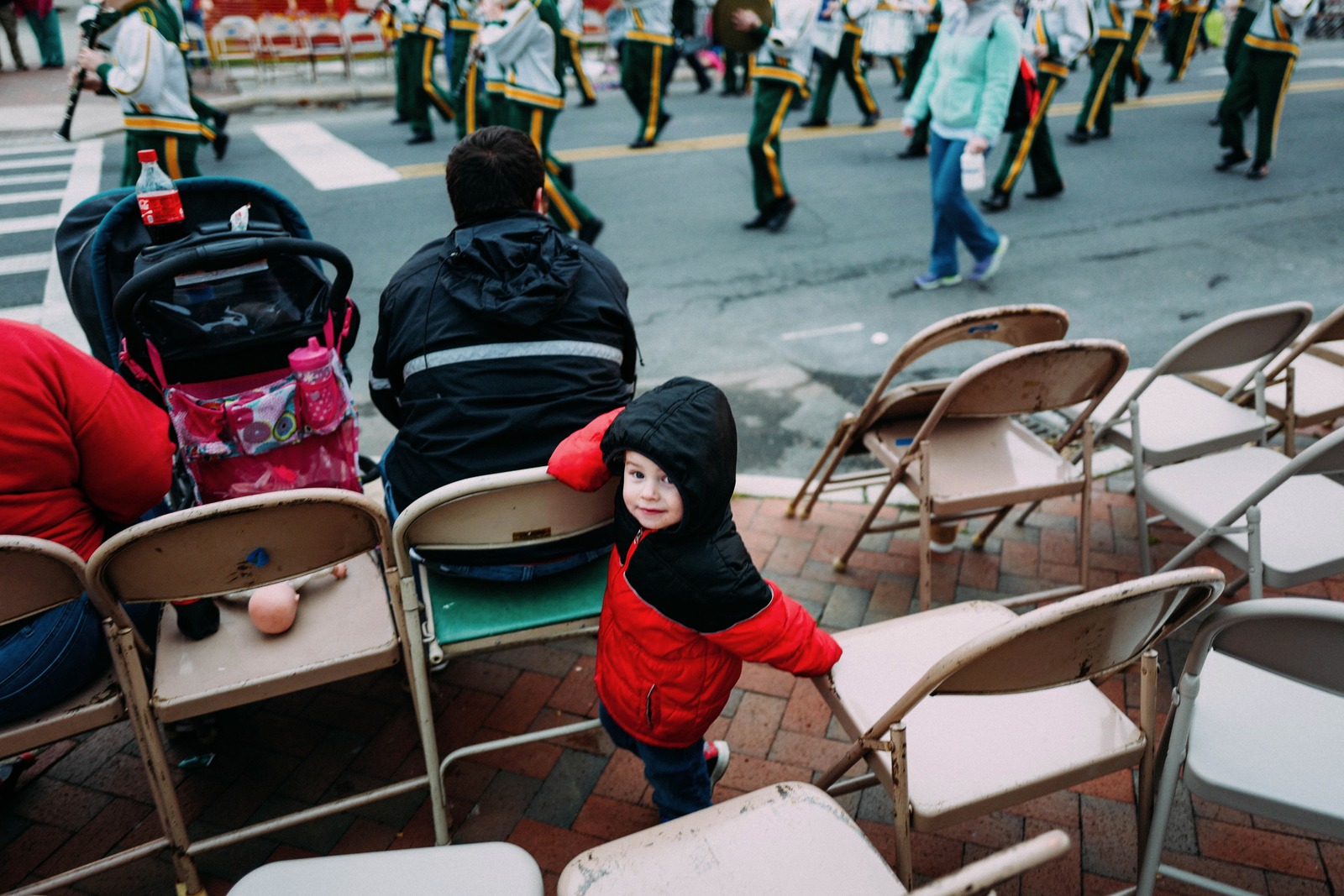 Child in a Parade