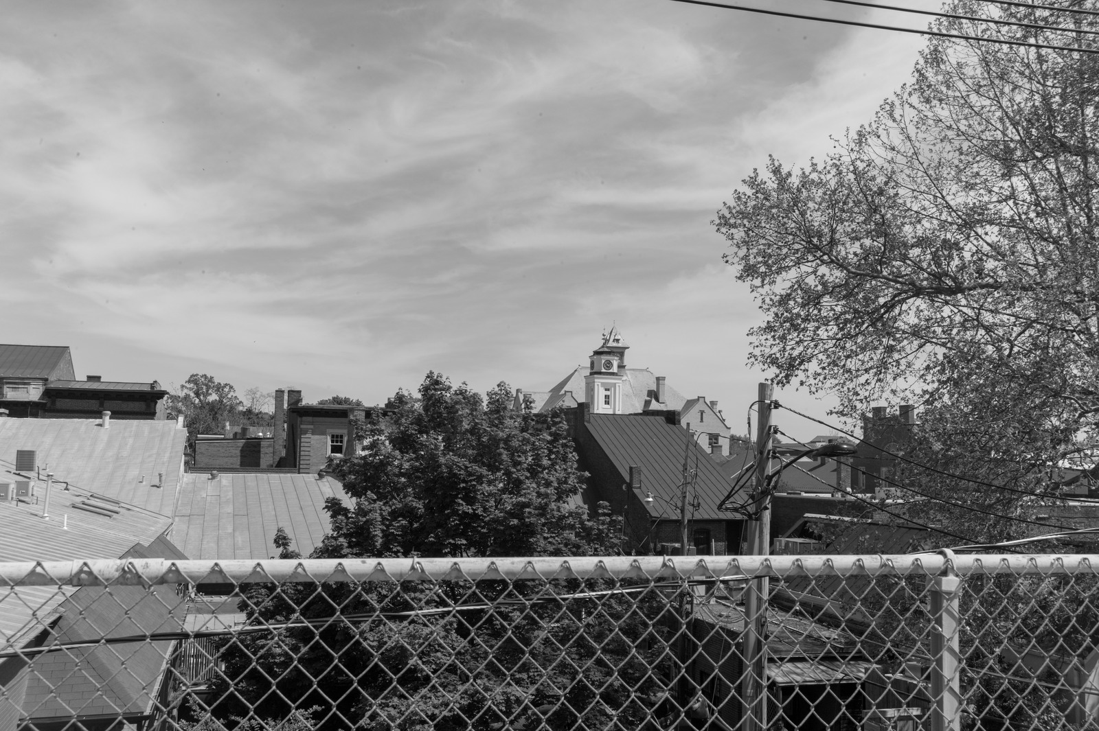 Urban Facade in Monochrome