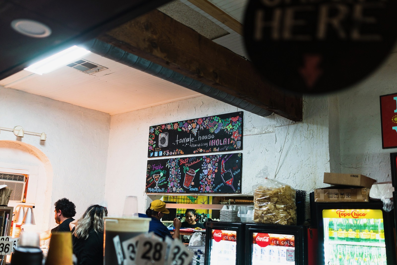 Vibrant Tamale House Interior