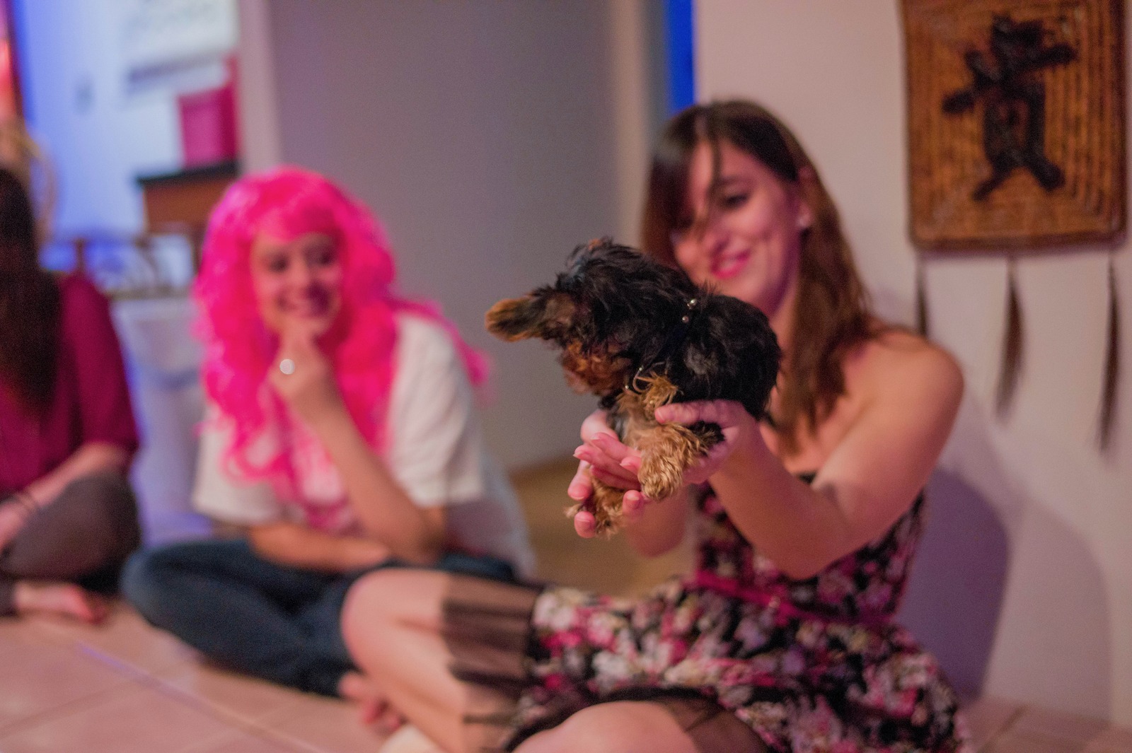 Joyful Moments with a Pup