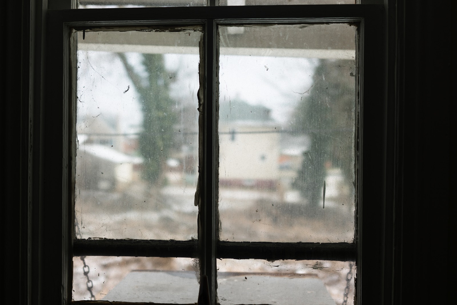 Through the Foggy Pane