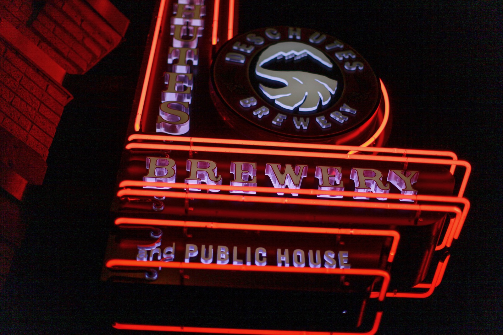 Neon Glow in the Night