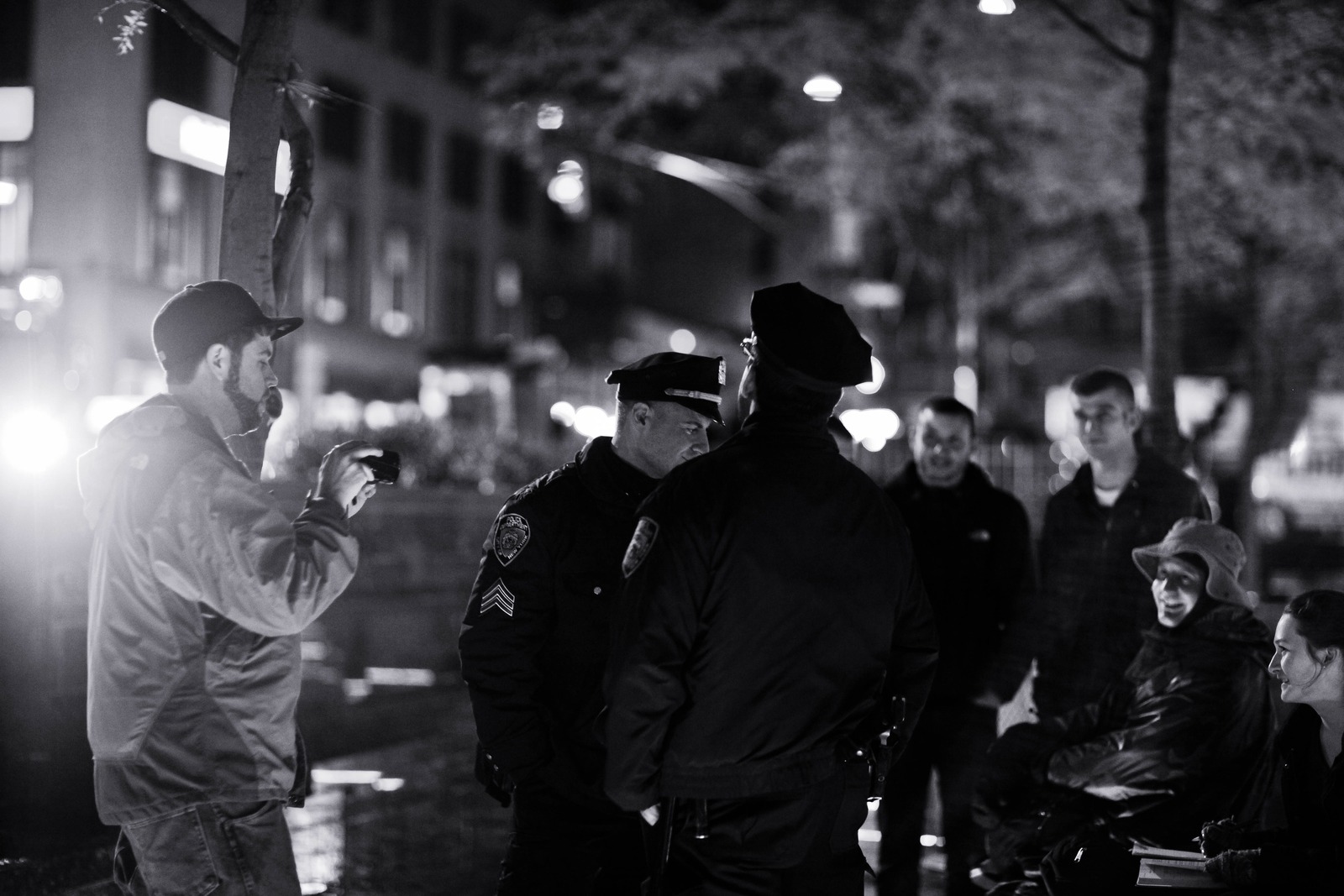 Nighttime Confrontation