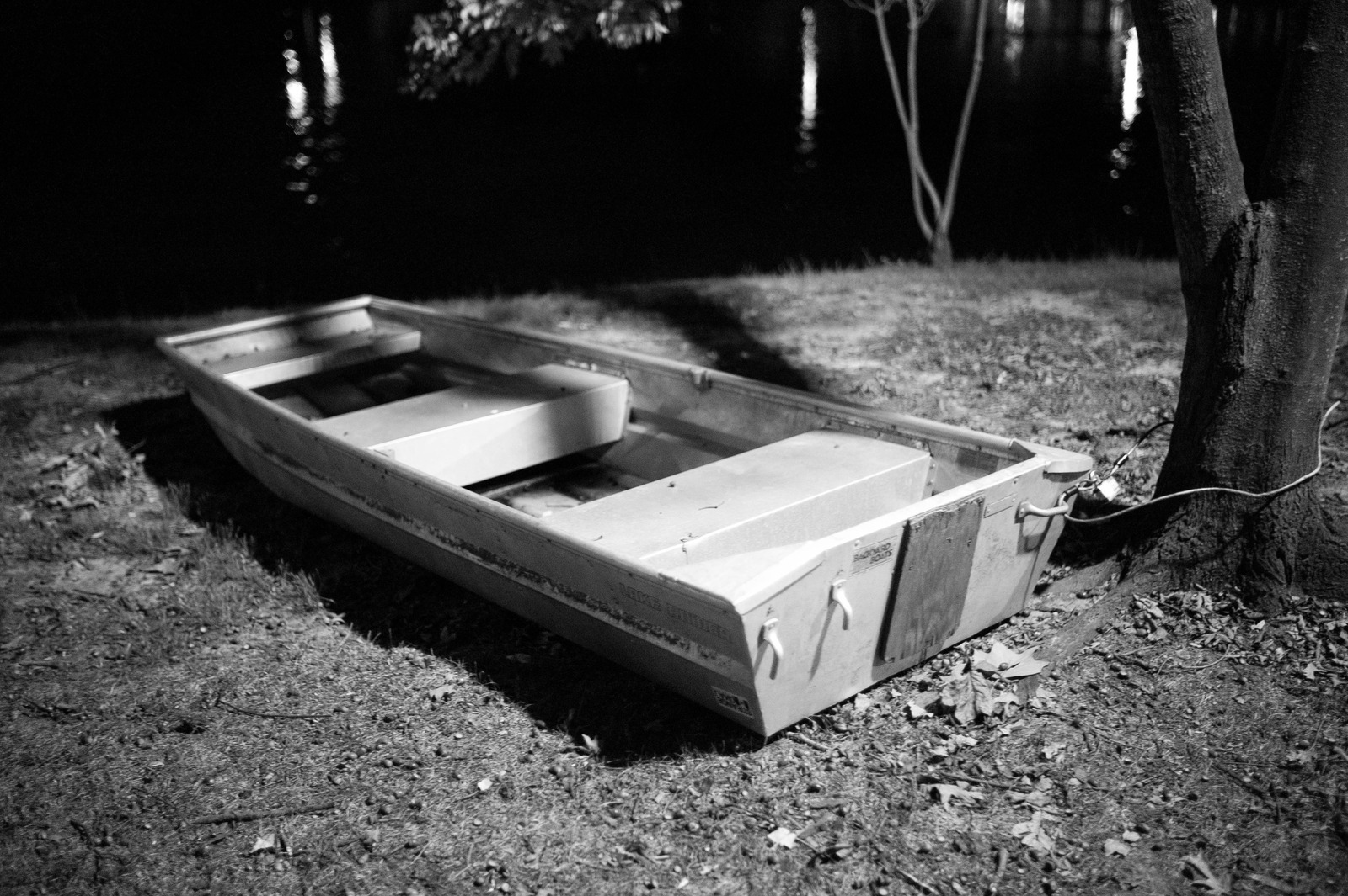 Lonely Vessel by the River