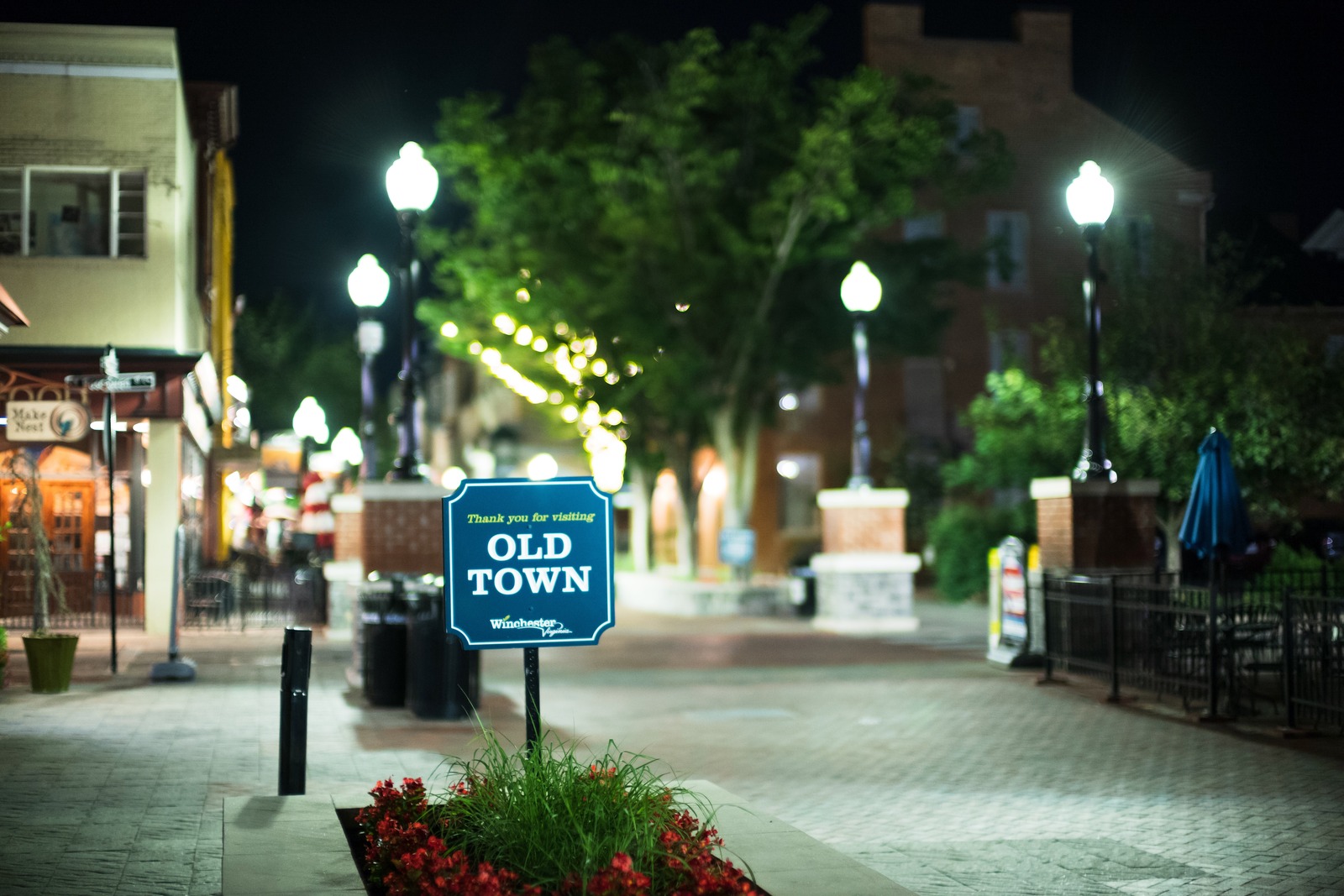 Nighttime Serenity in Old Town