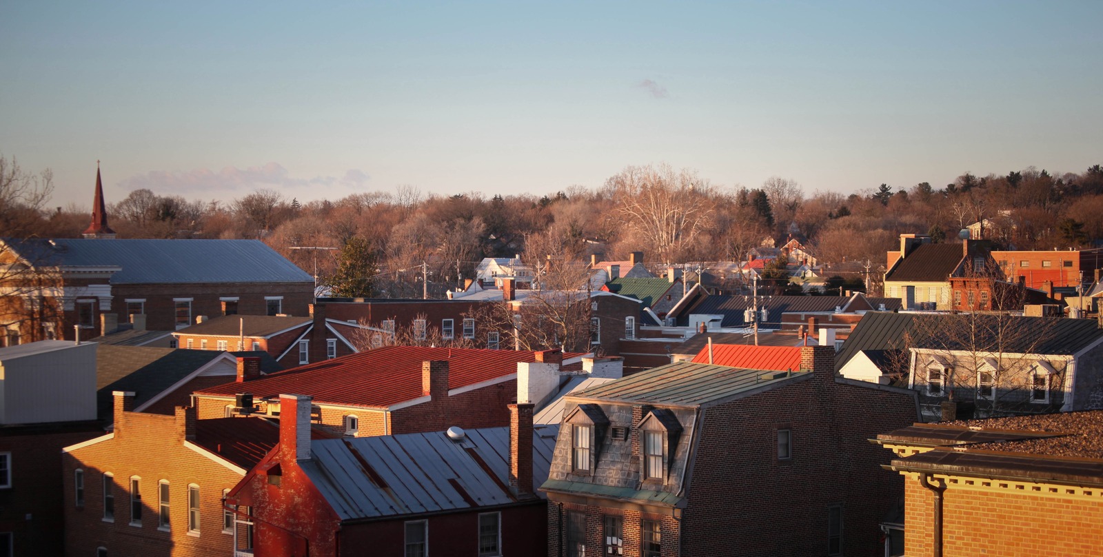 Sunset Over Rooftops